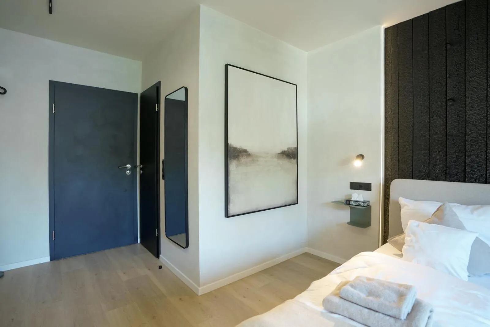 Bed in Hotel Weinhaus Kreuter