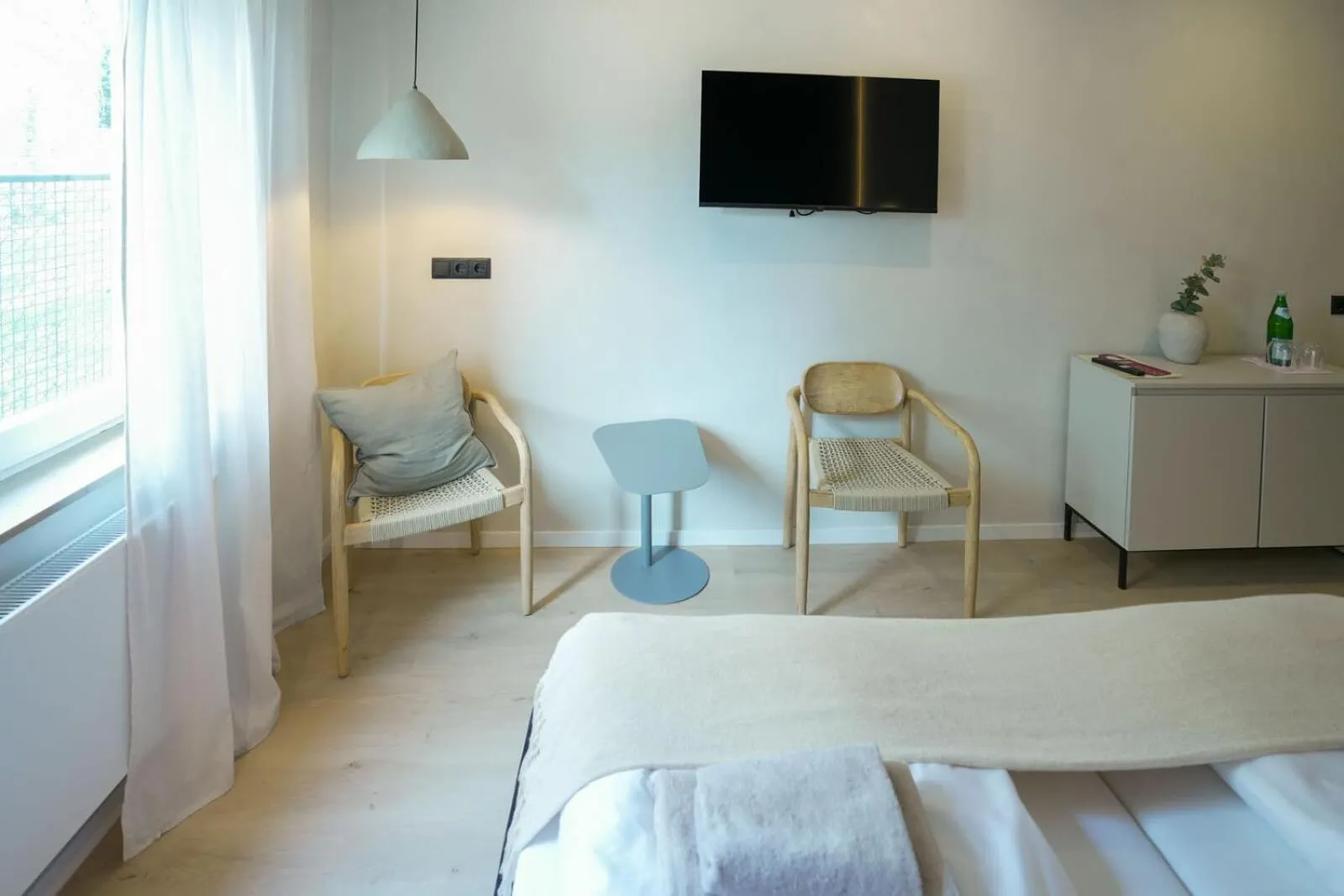 Bed in Hotel Weinhaus Kreuter