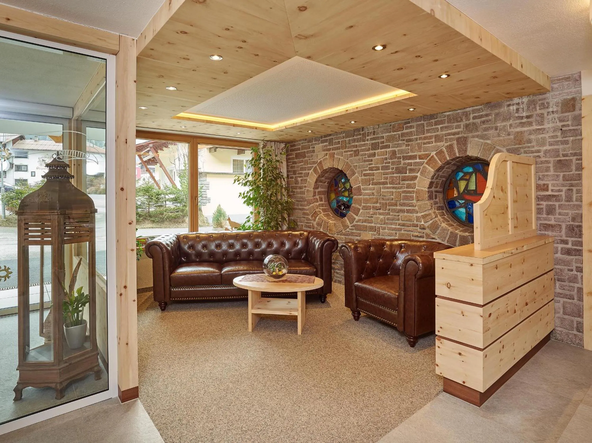 Lobby or reception in Hotel Gasthof Schöpf