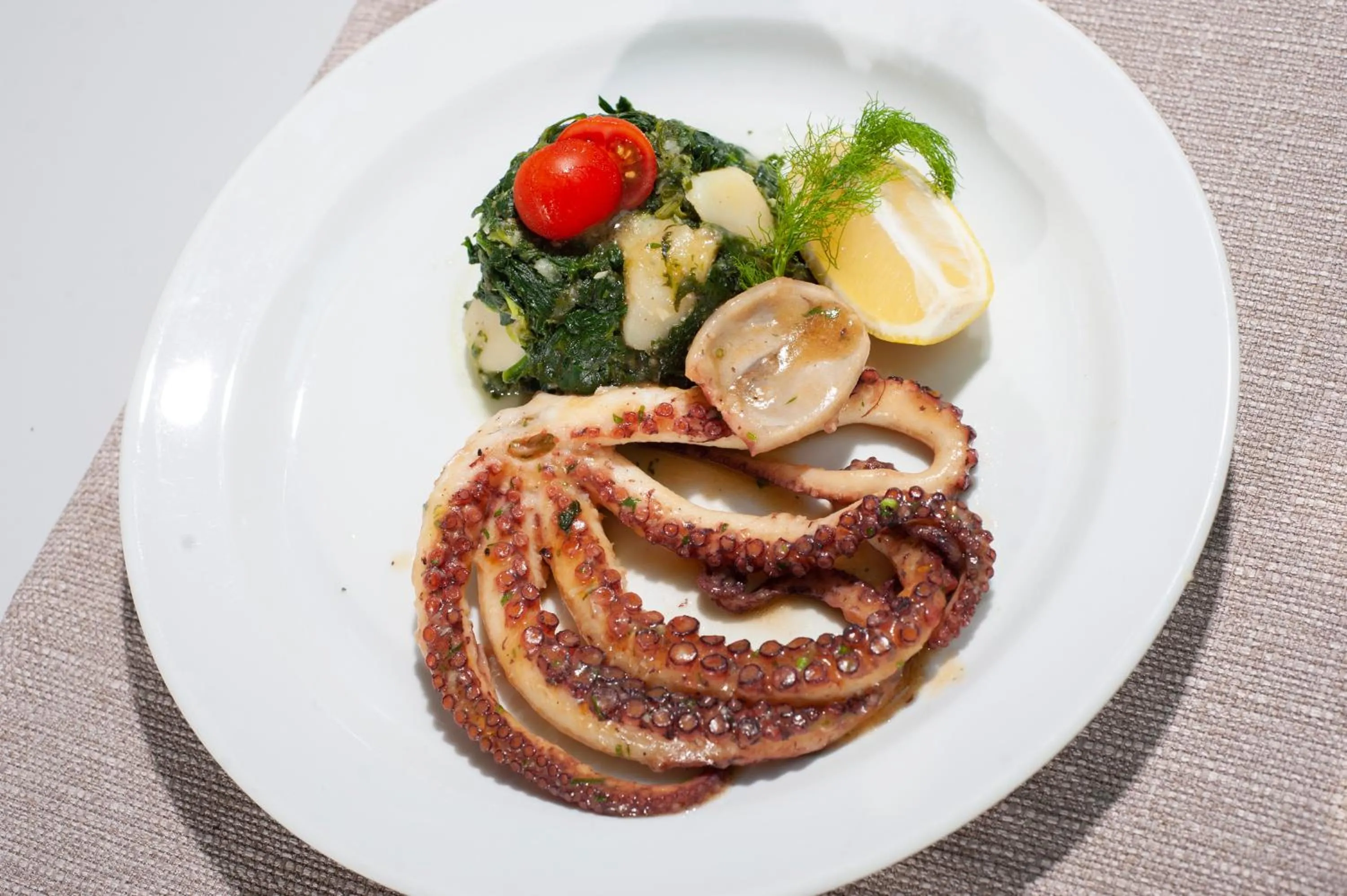 Food close-up in Hotel Admiral