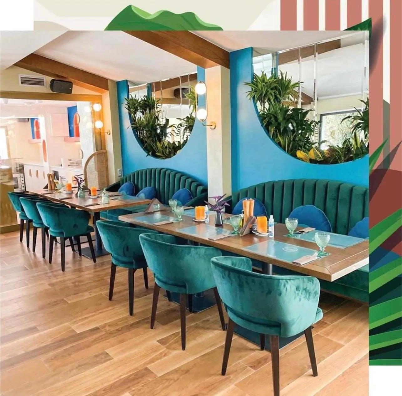 Restaurant/places to eat in Hotel Admiral