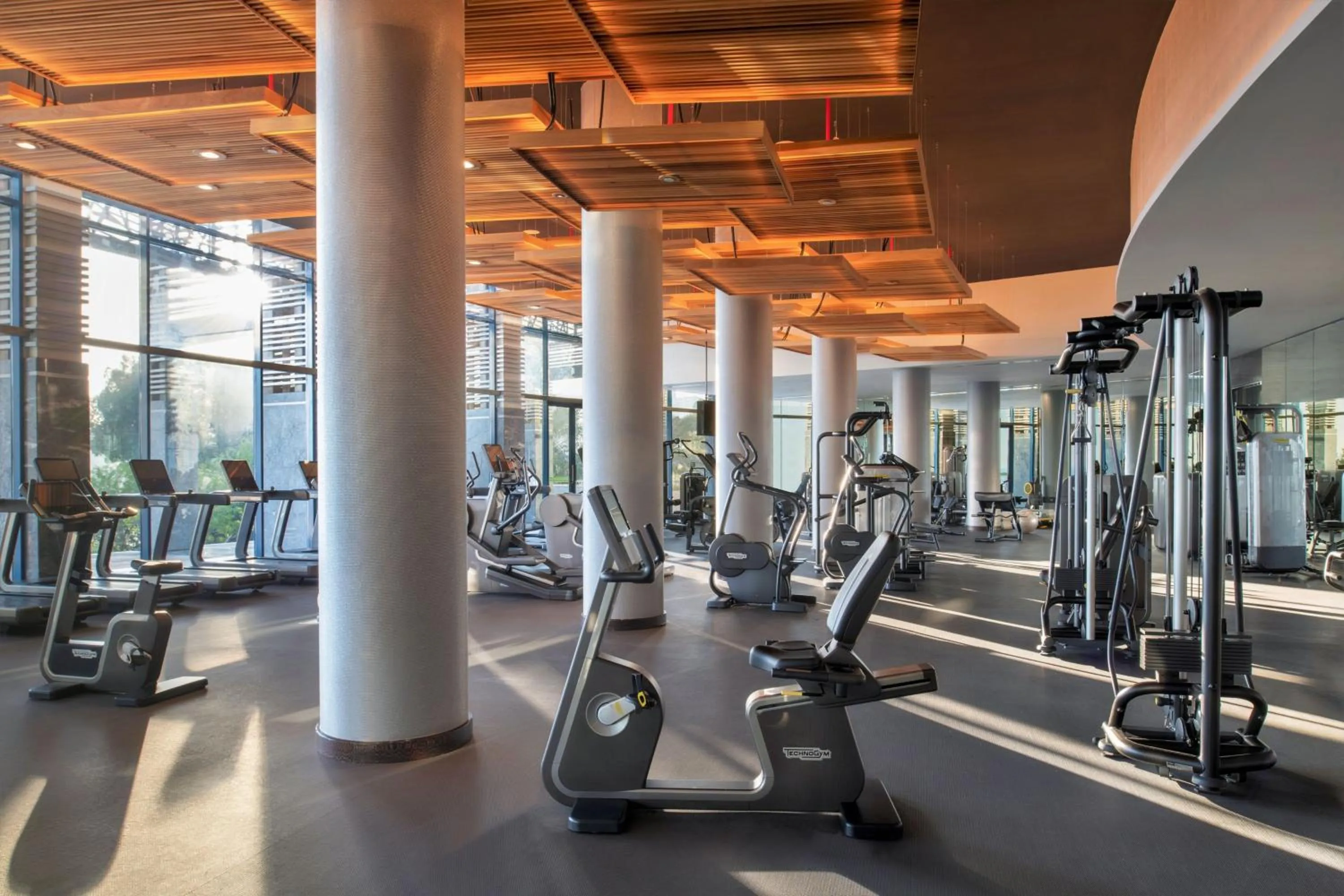 Fitness centre/facilities in The Ritz-Carlton, Doha