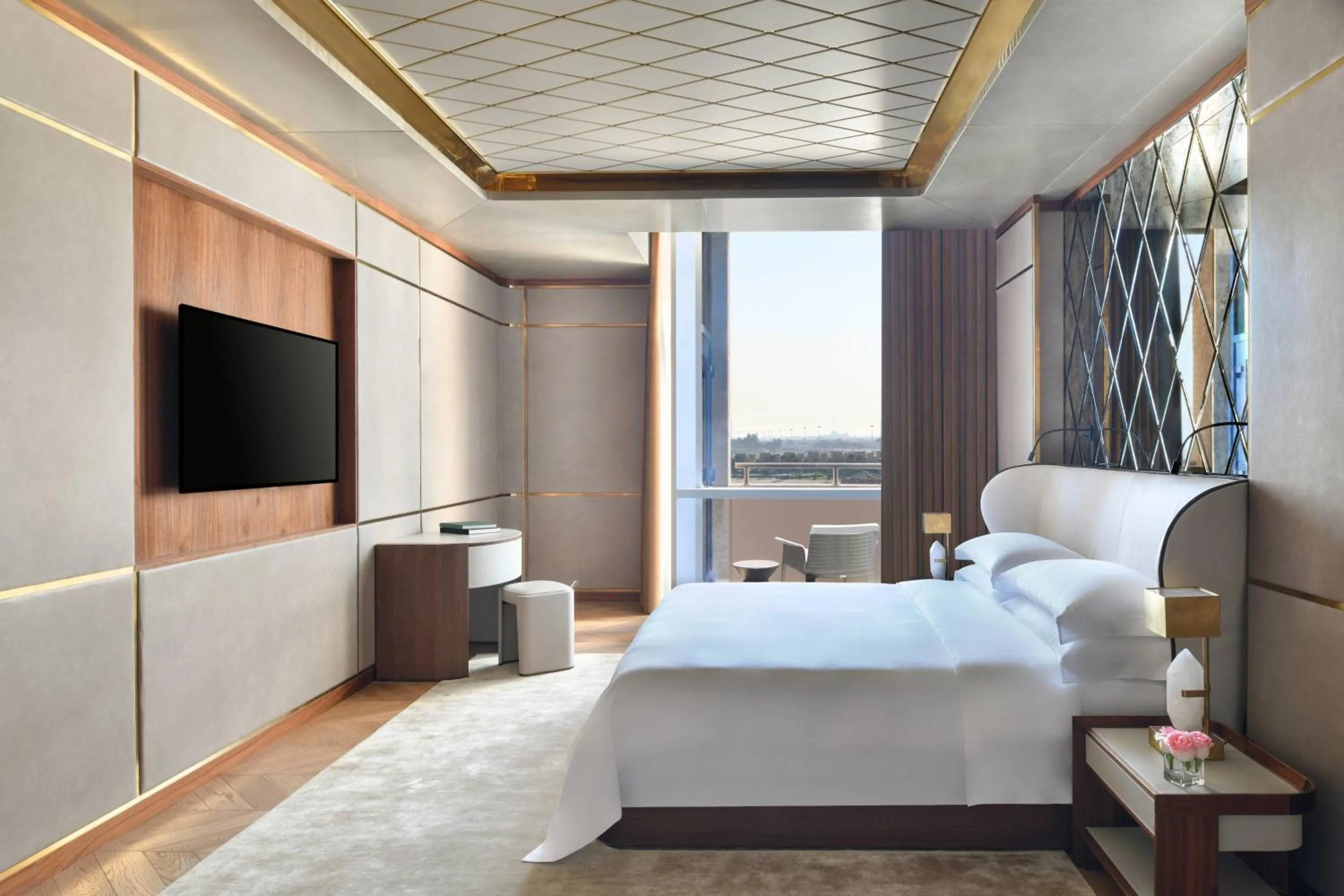 Bedroom, Bed in The Ritz-Carlton, Doha
