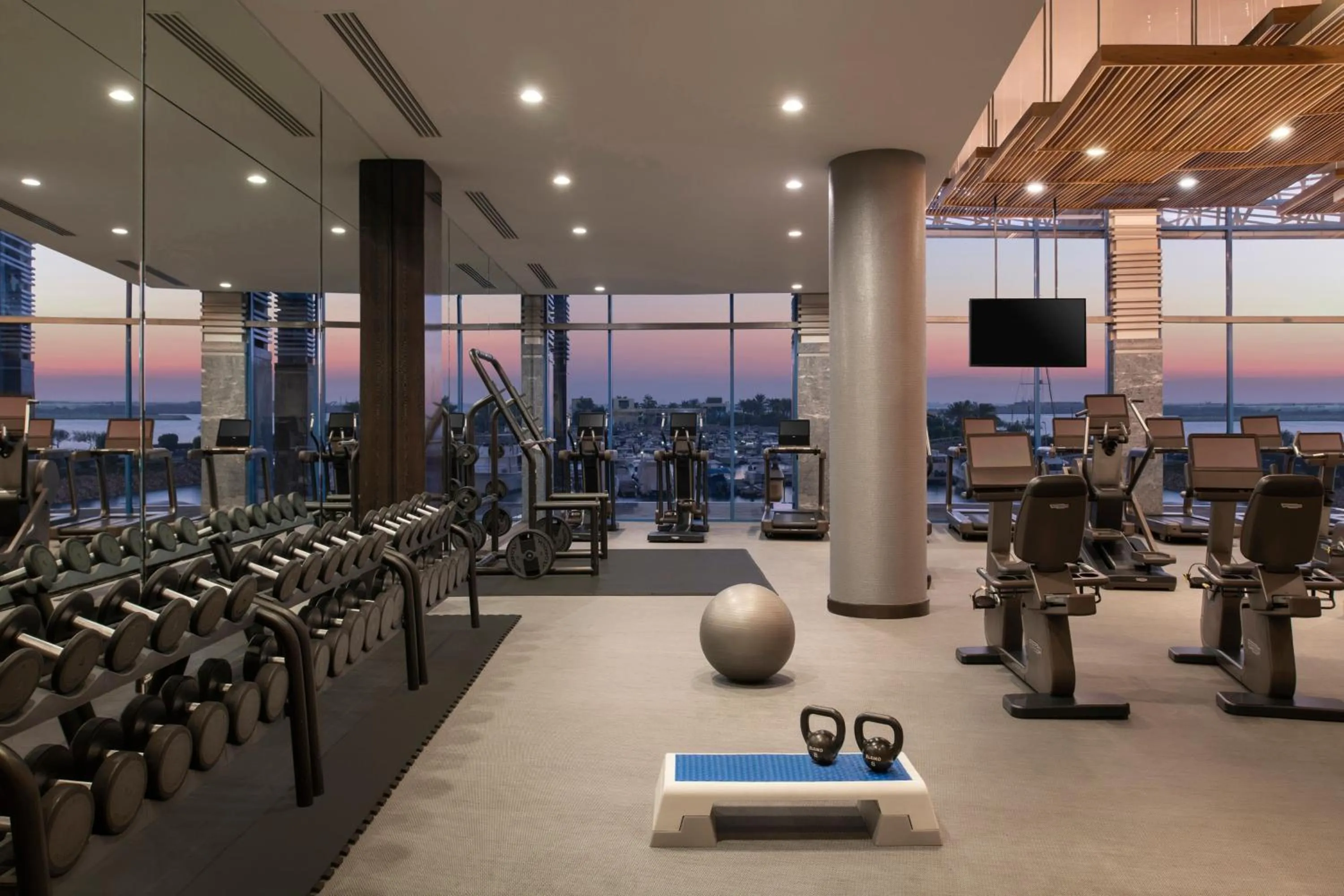 Fitness centre/facilities in The Ritz-Carlton, Doha