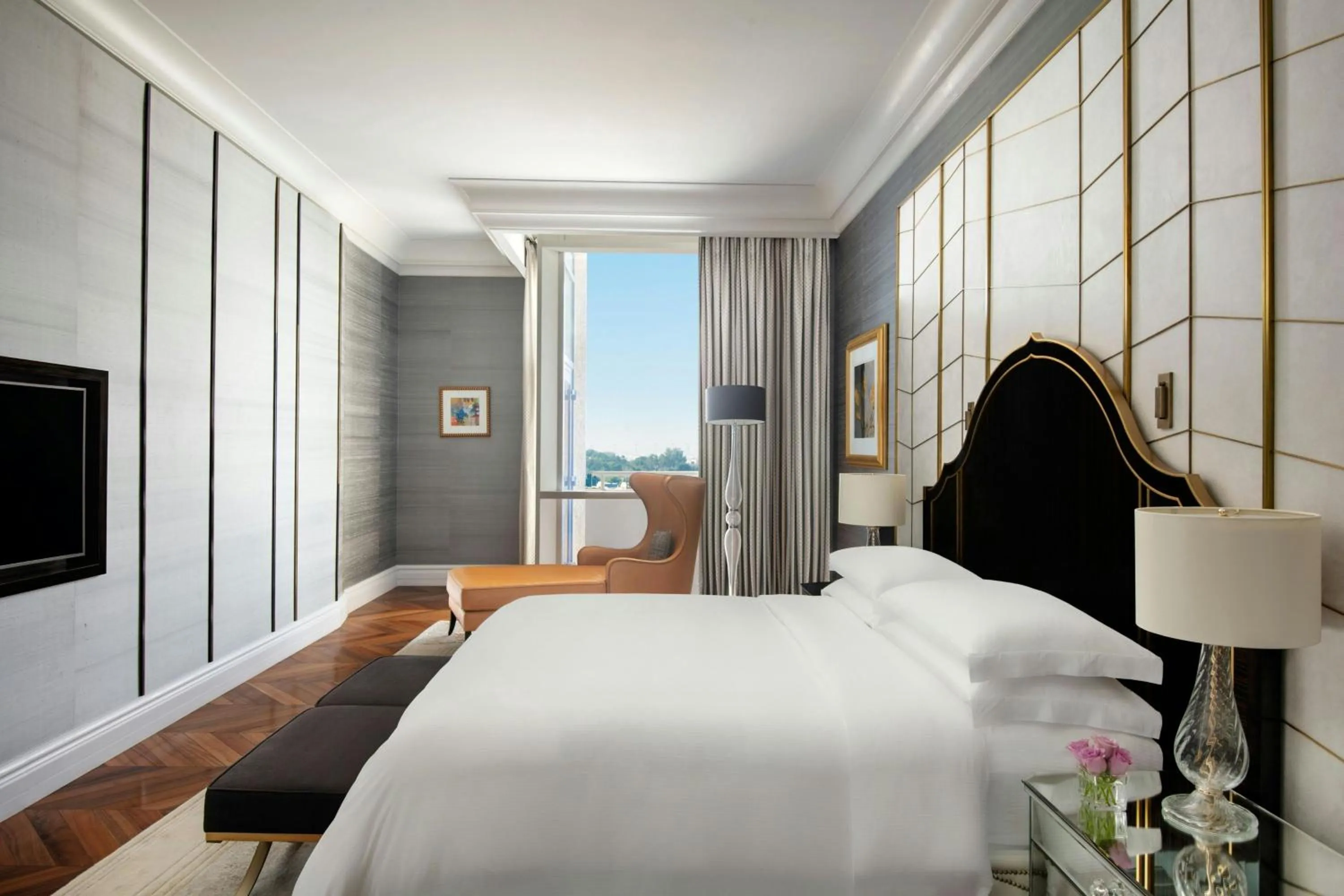 Bedroom, Bed in The Ritz-Carlton, Doha