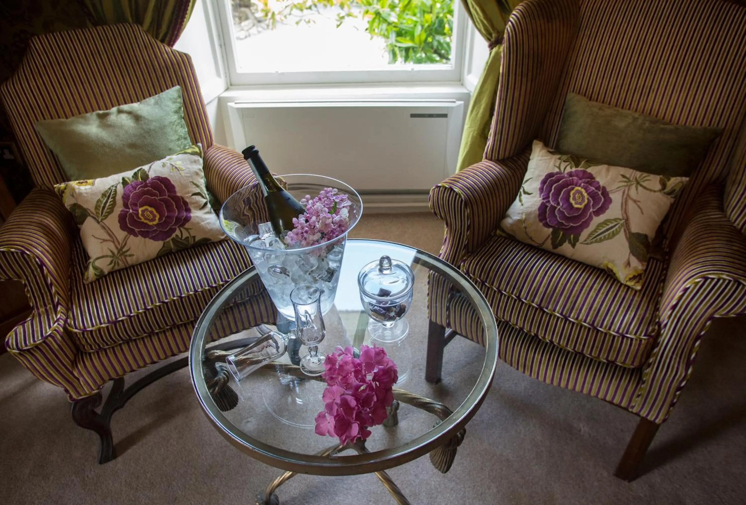 Decorative detail in Raheen House Hotel