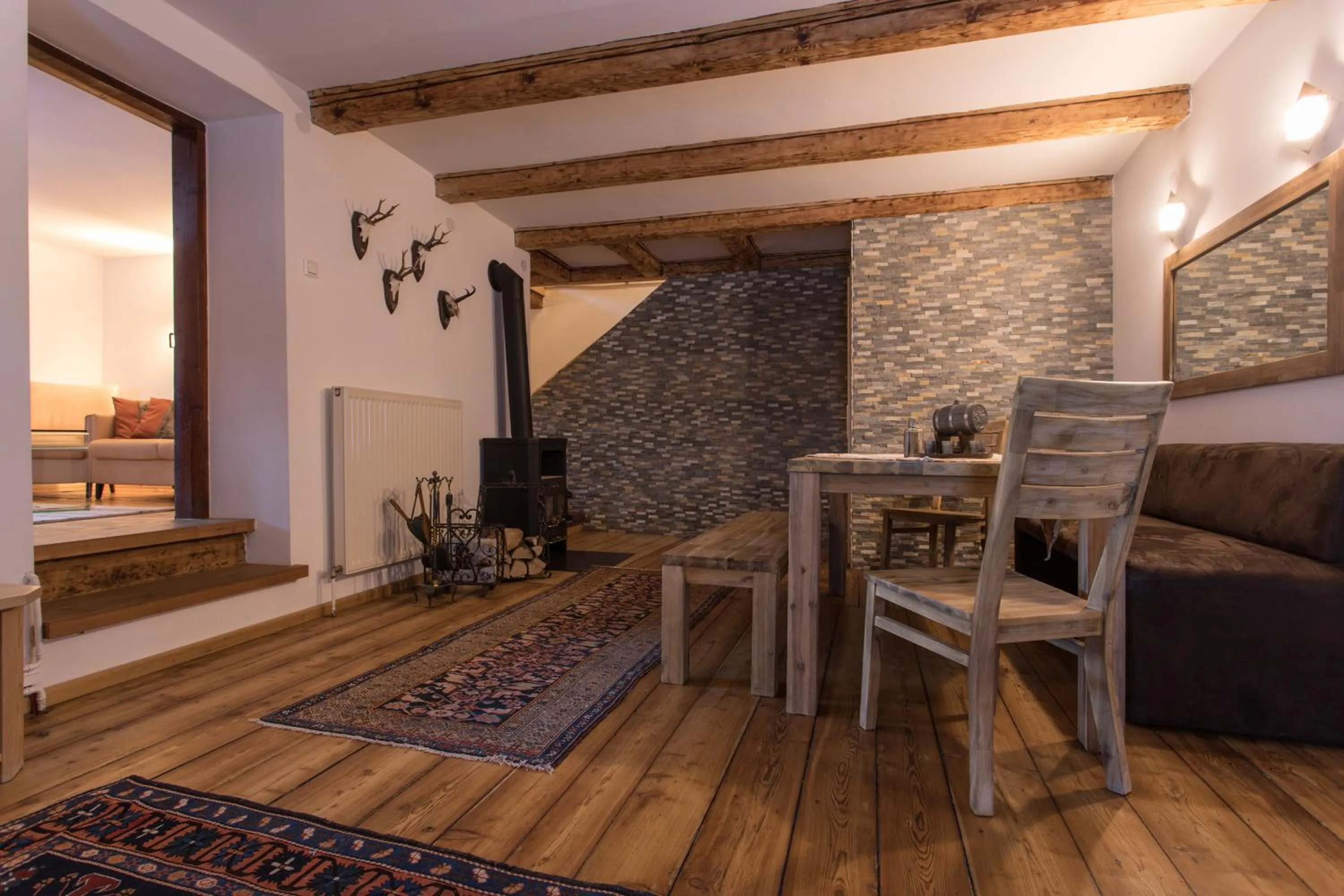 Dining area in Ferienhof Haderlehn