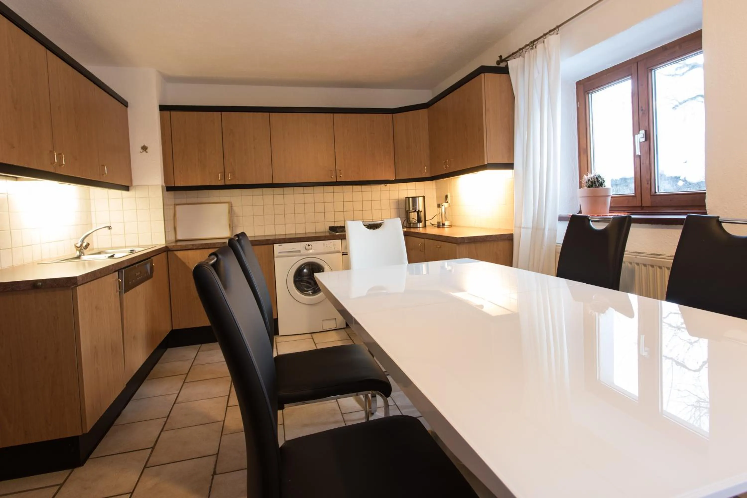 Kitchen or kitchenette in Ferienhof Haderlehn