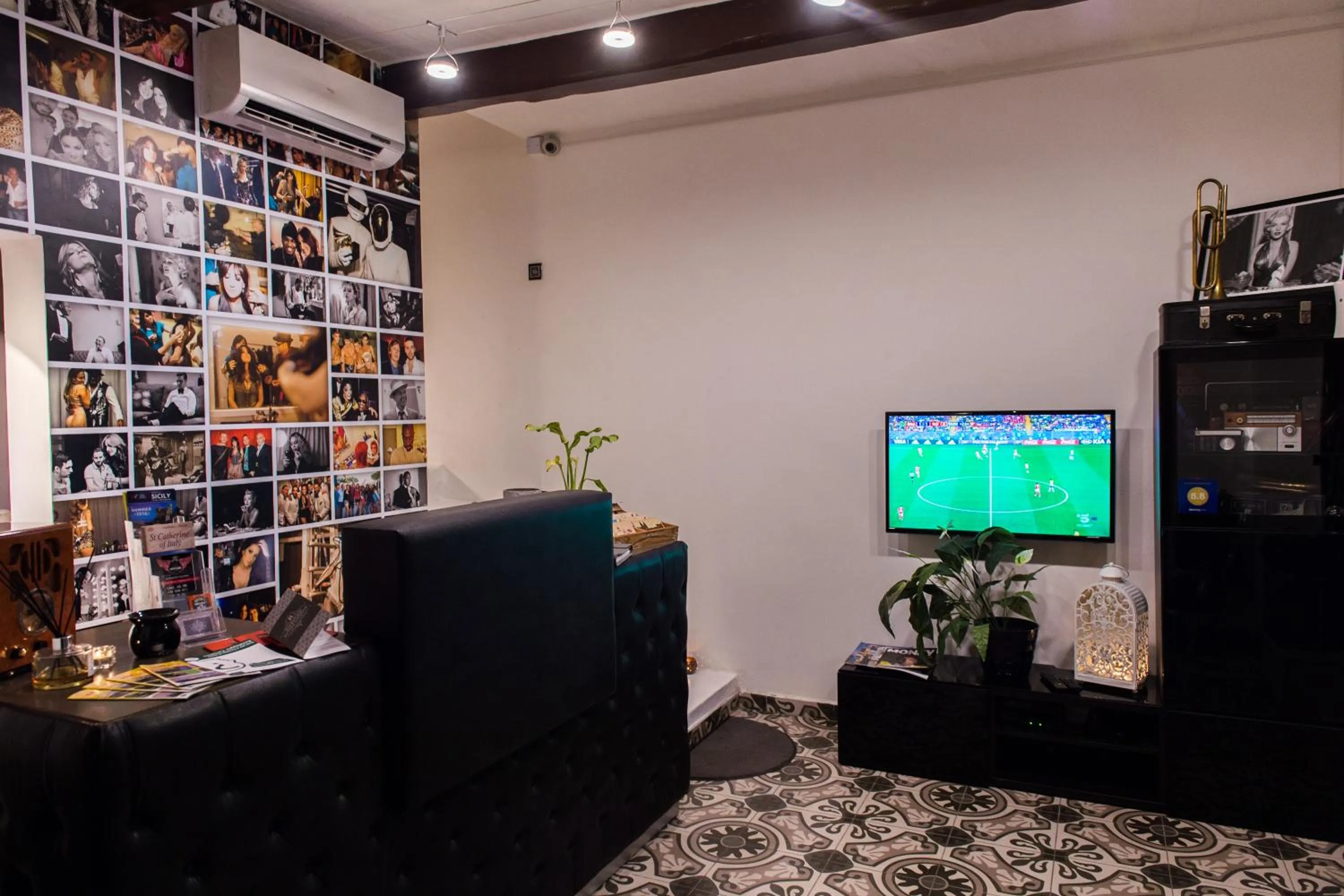 Lobby or reception in Backstage Boutique Music Themed Townhouse