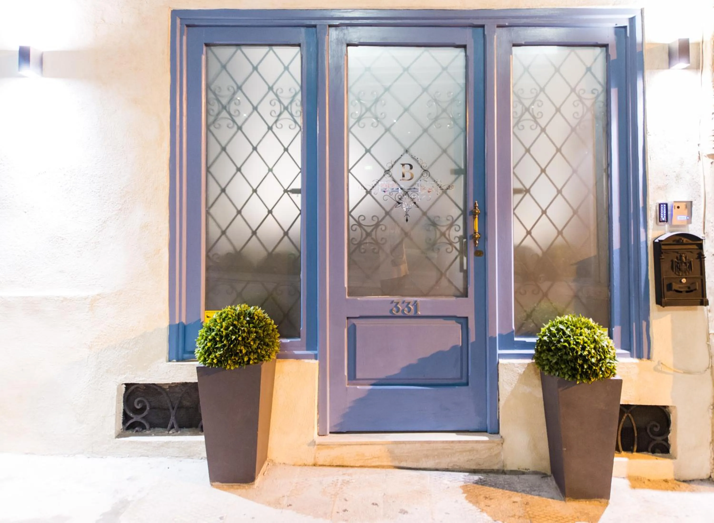 Facade/entrance in Backstage Boutique Music Themed Townhouse