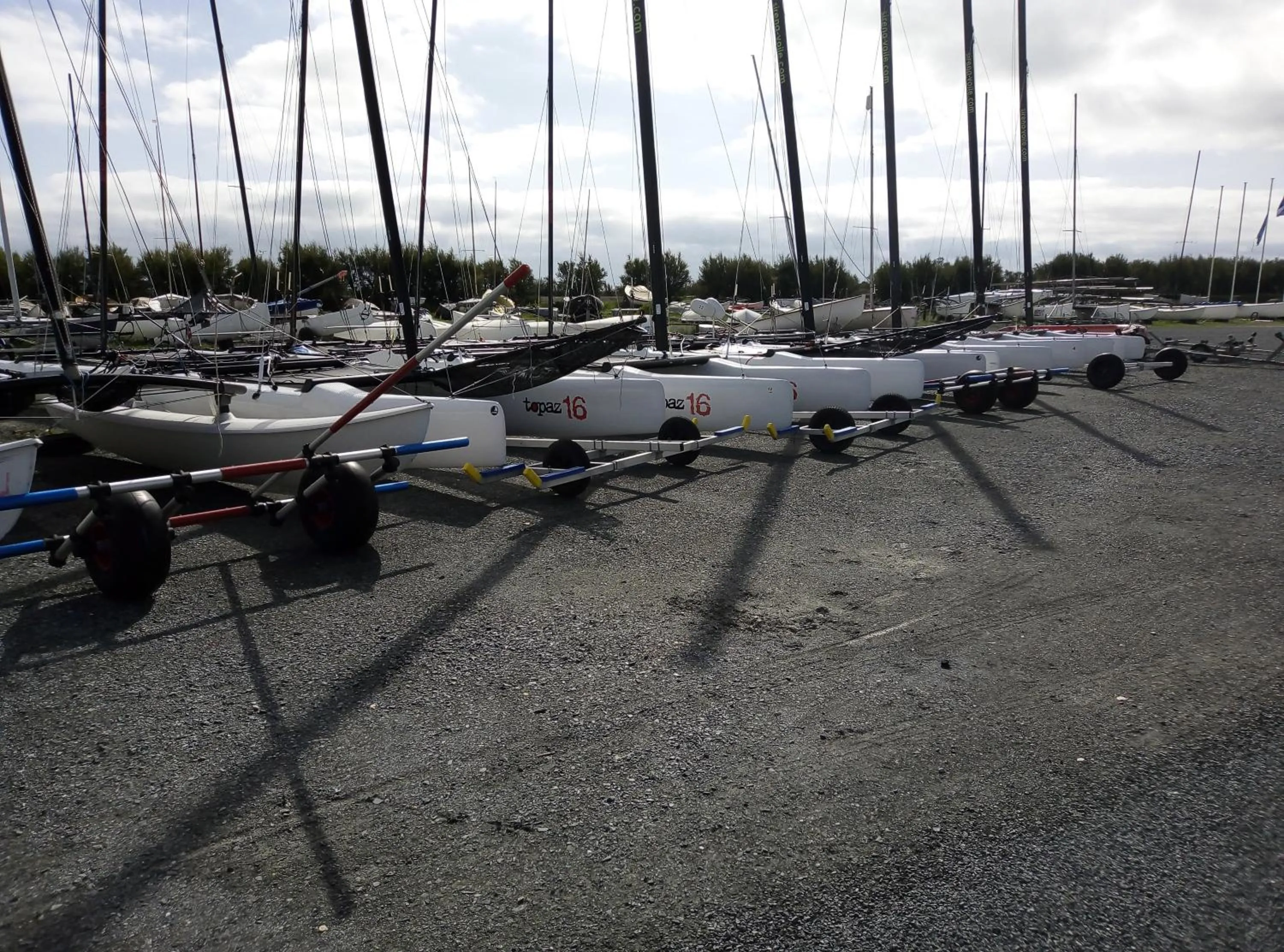 Windsurfing in Les Bois Flottés en Ré