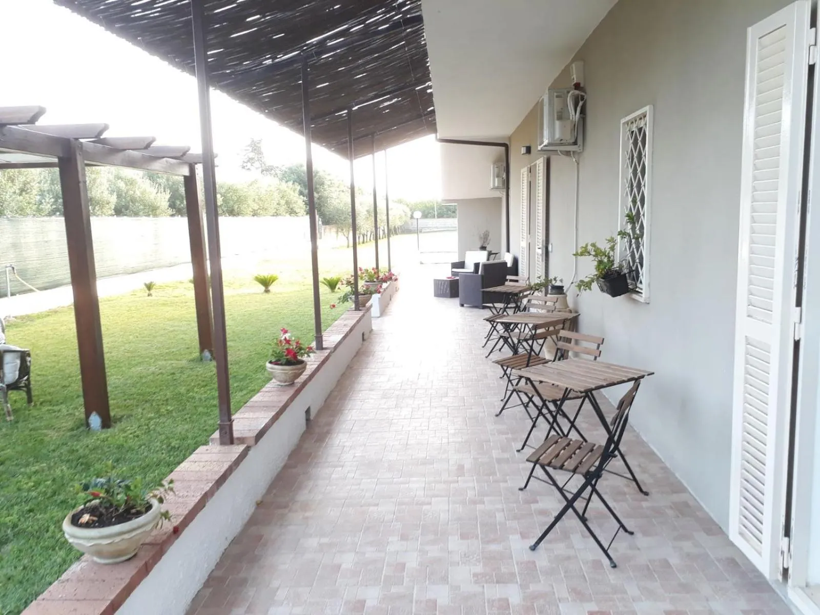 Garden view in Villa Theresa