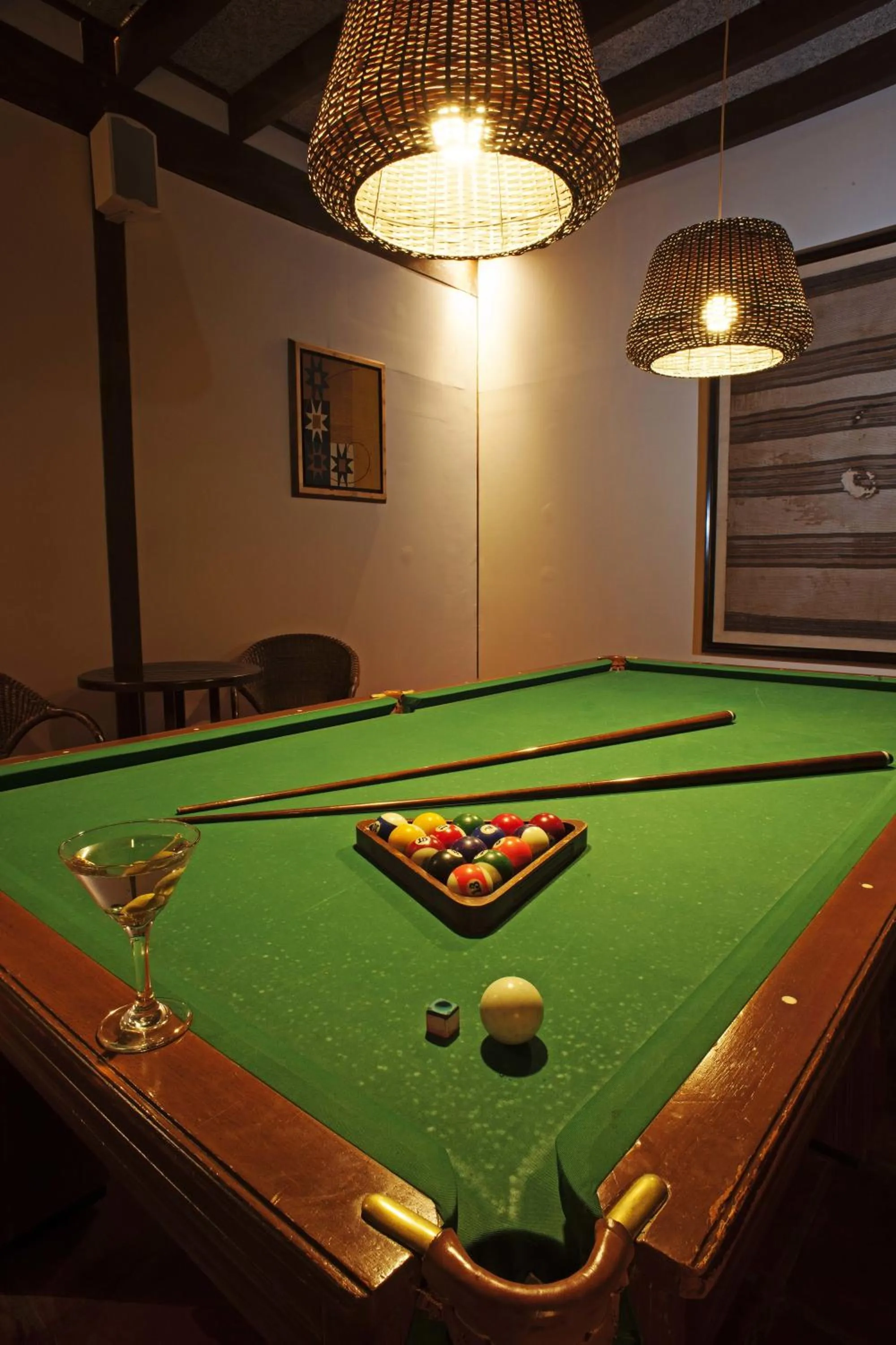 Billiard in La Hacienda Bahia Paracas