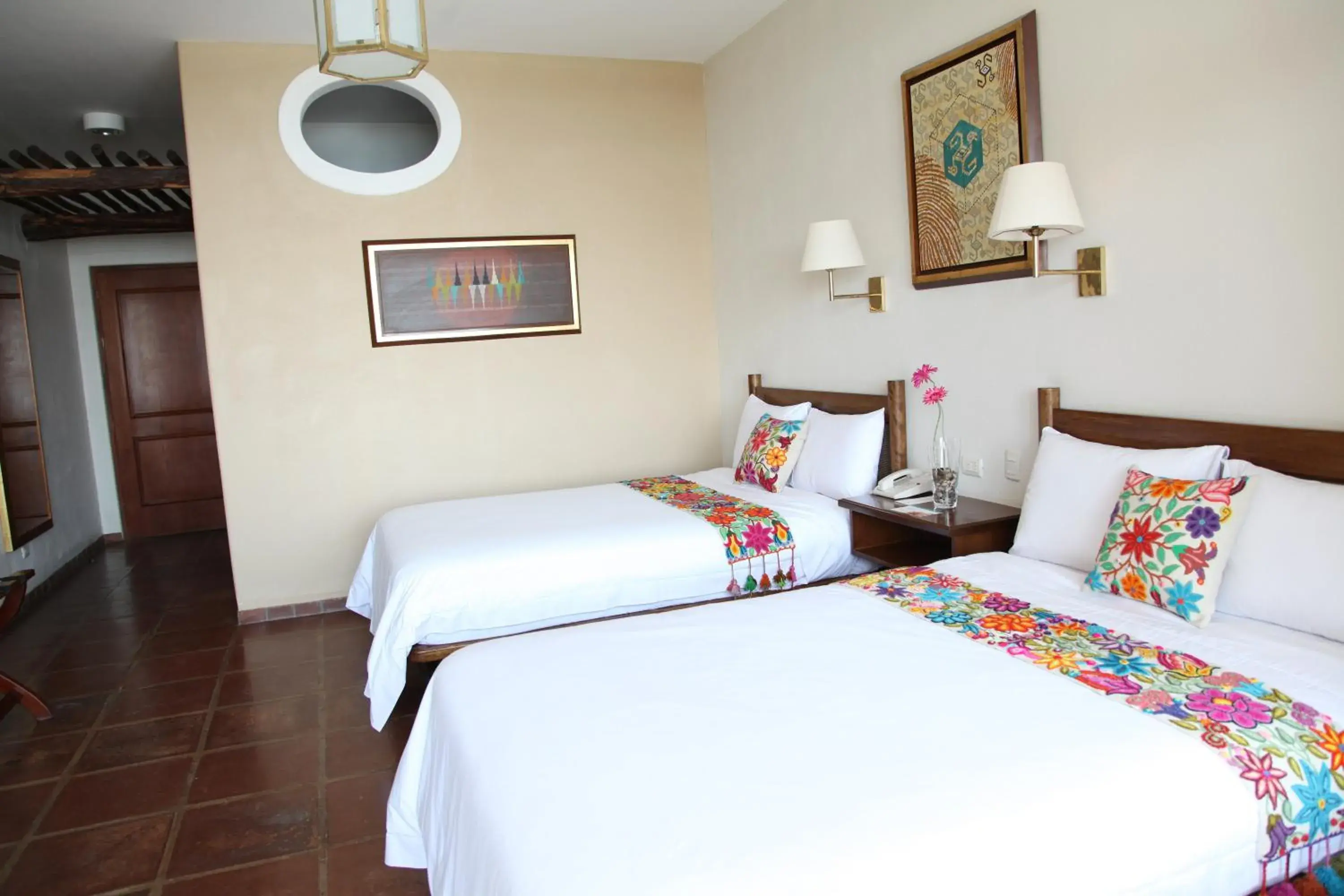 Twin Room with inside view in La Hacienda Bahia Paracas Twin Room with inside view in La Hacienda Bahia Paracas