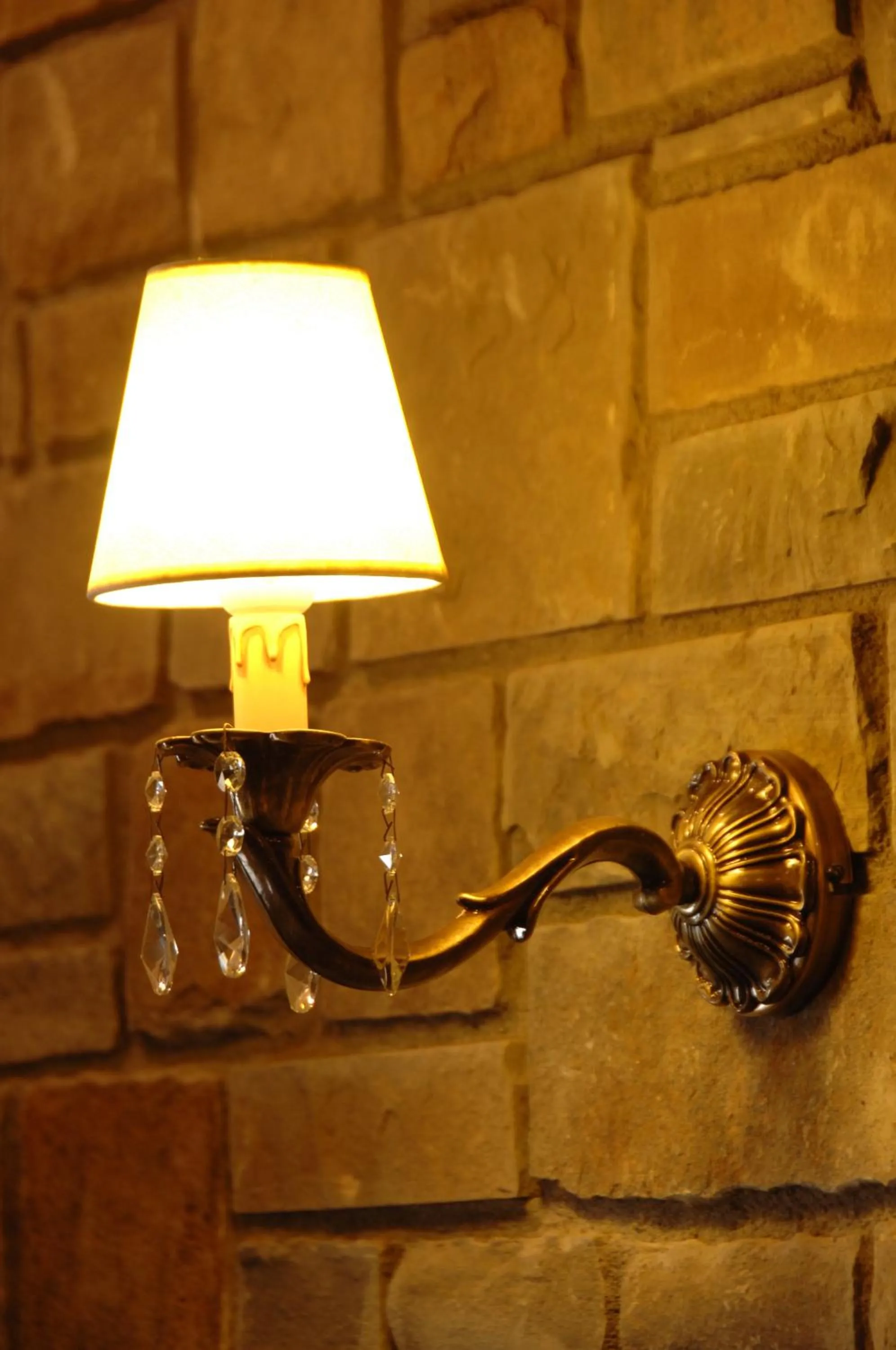 Decorative detail in Guesthouse Iridanos