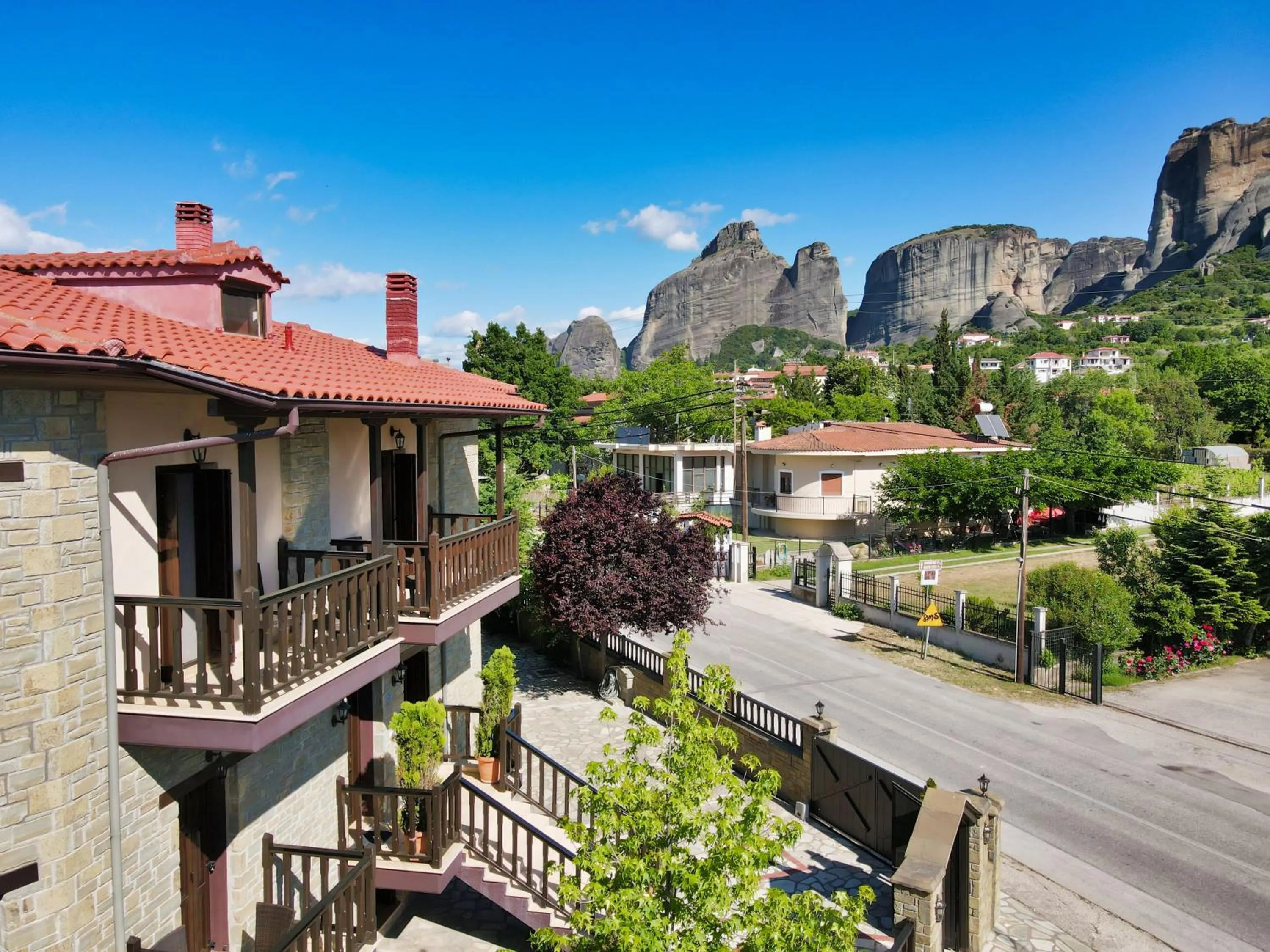 Property building in Guesthouse Iridanos