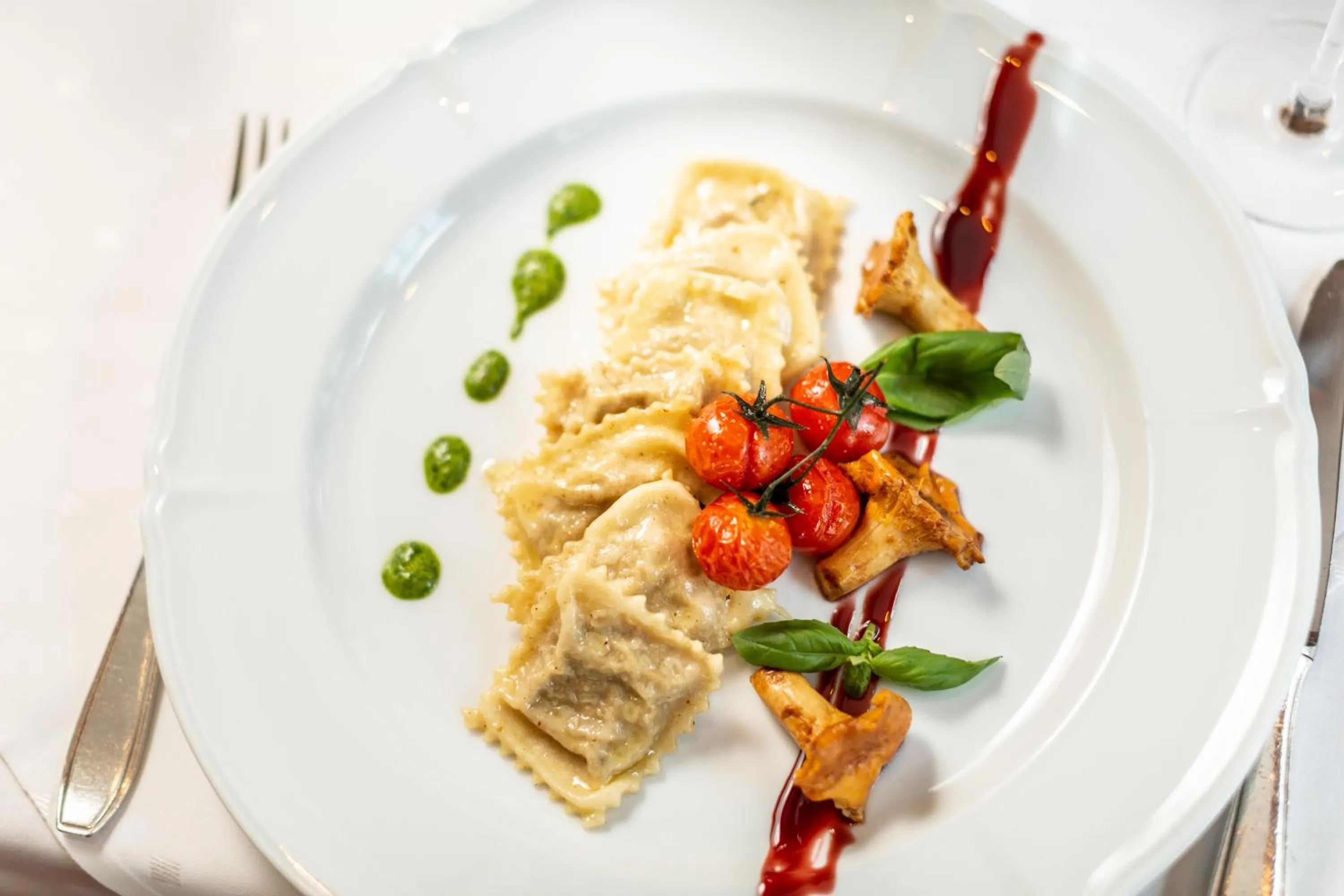 Food close-up in Hotel Bären