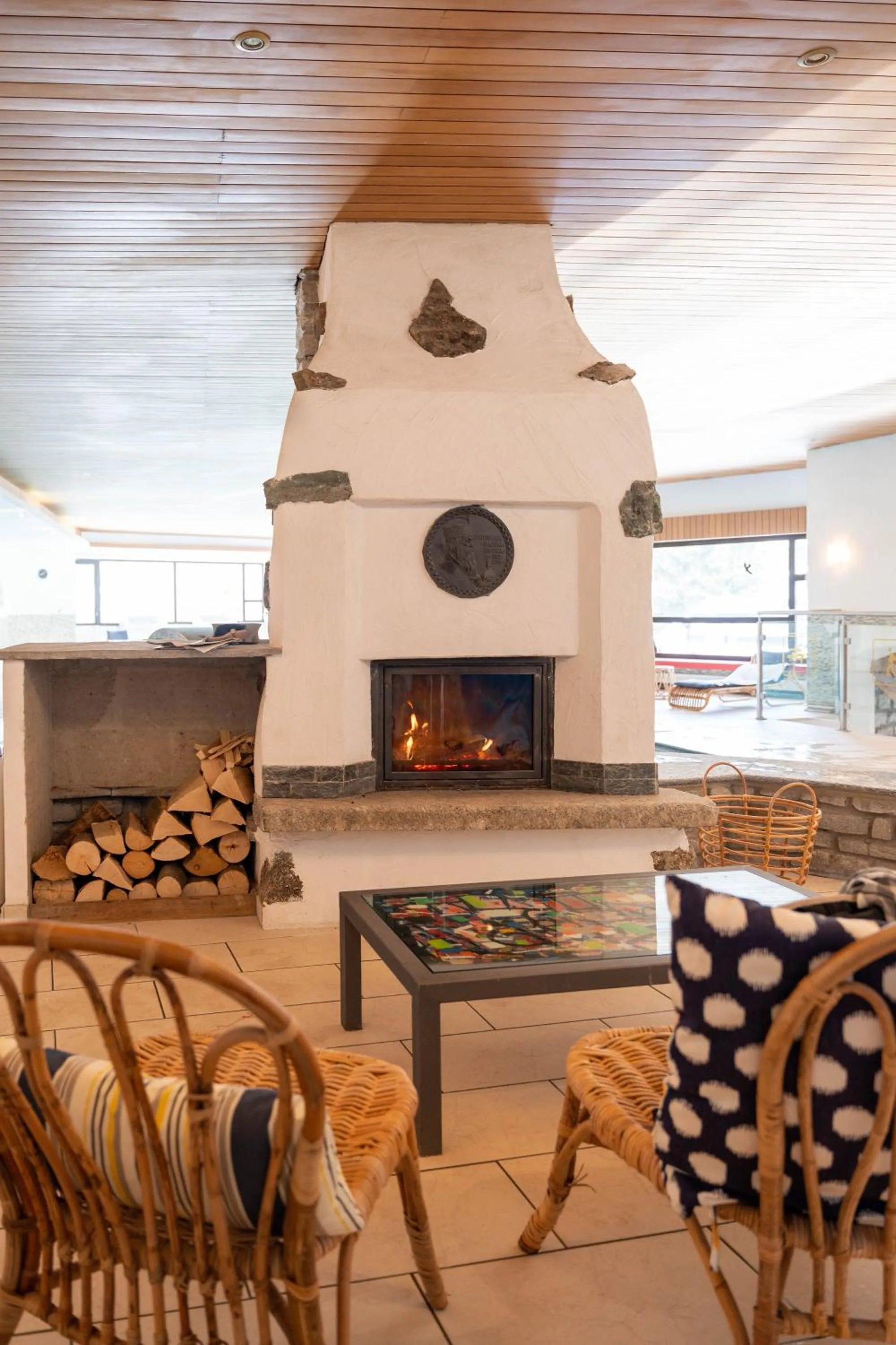 Swimming pool in Hotel Bären