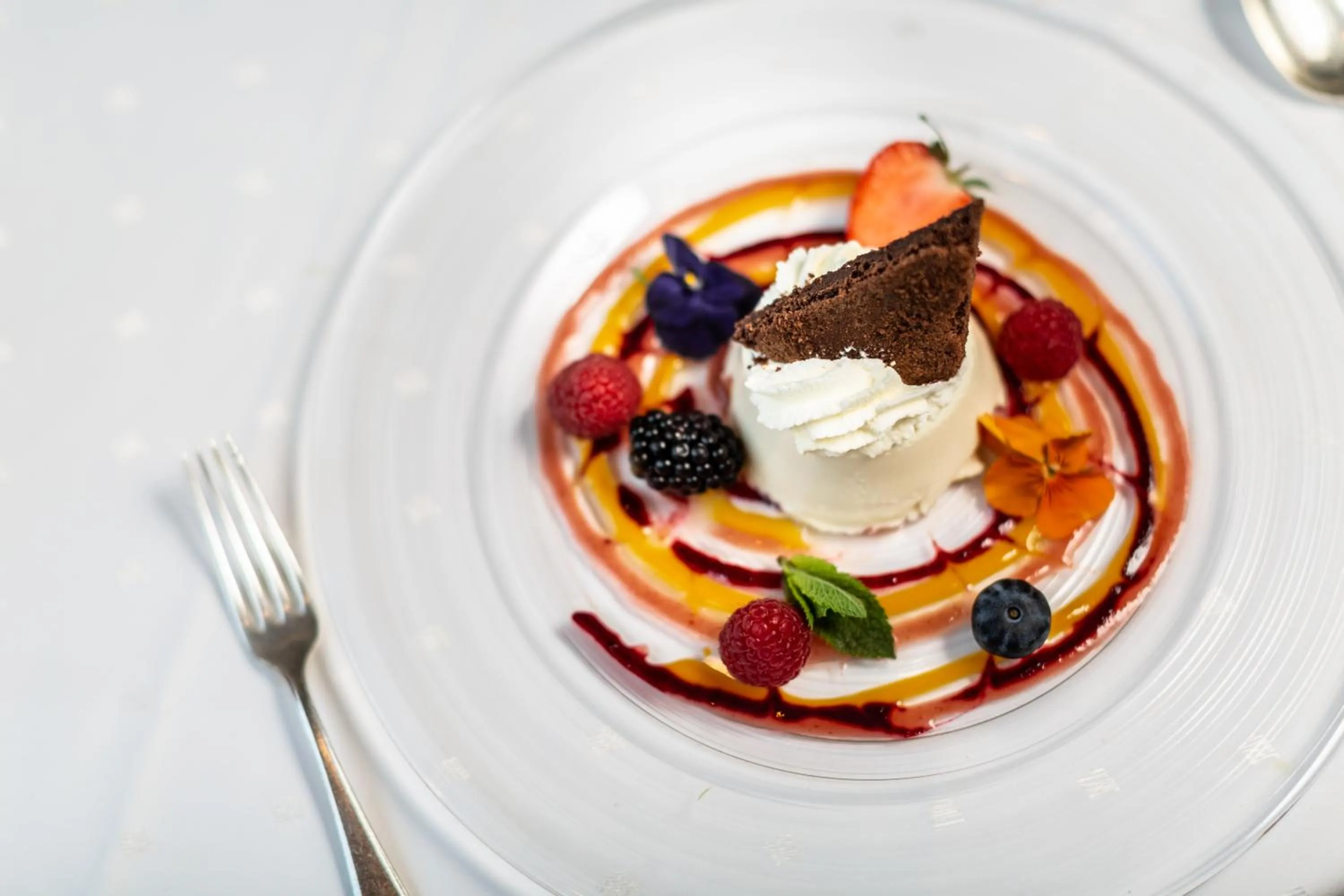 Food close-up in Hotel Bären