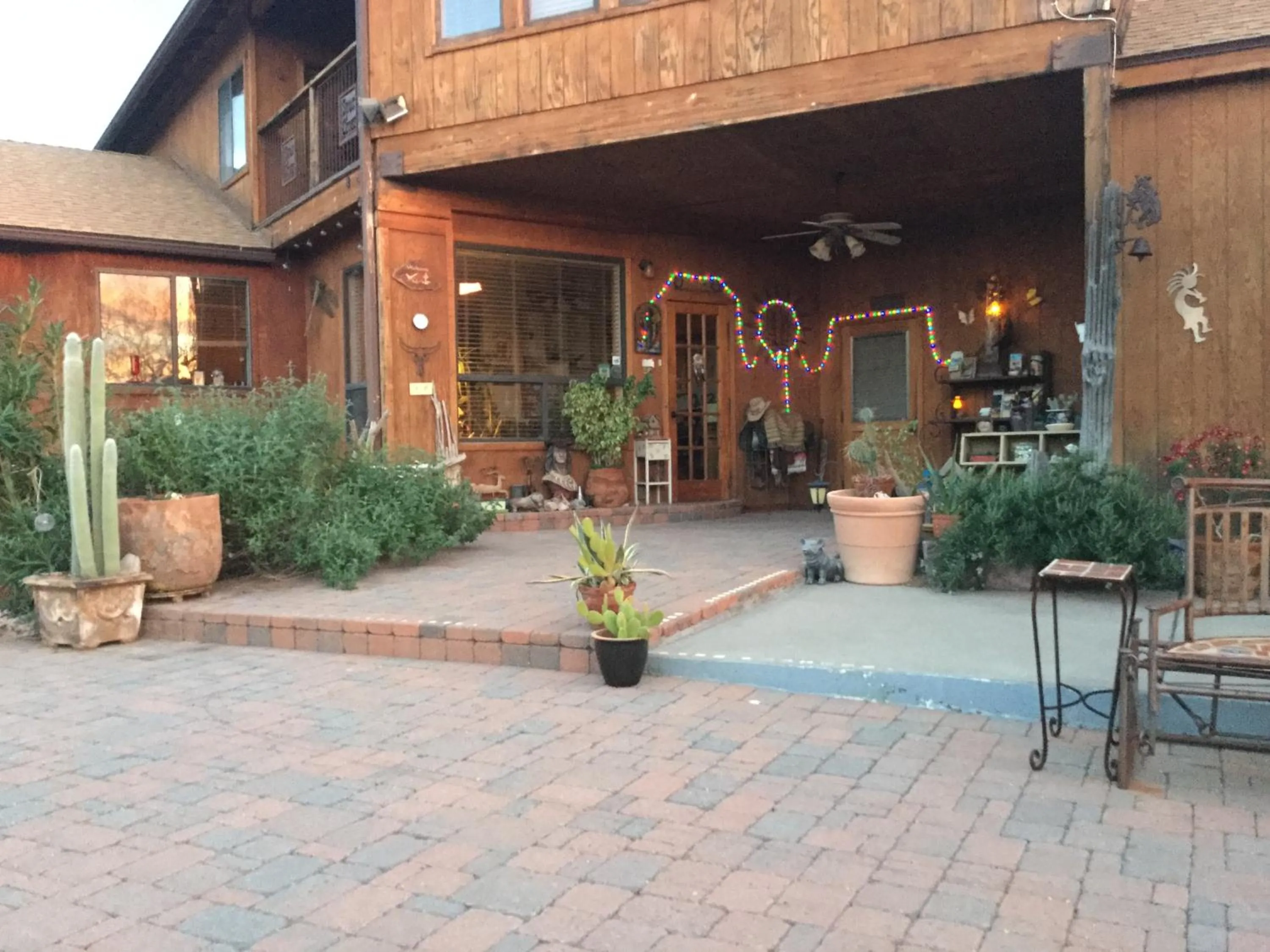 Patio in Spur Cross Inn