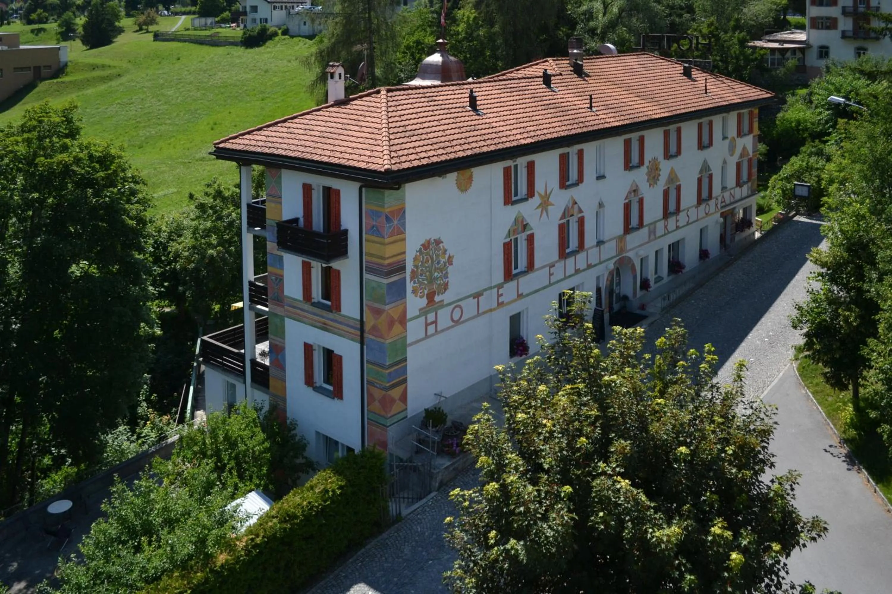 Facade/entrance in Hotel Filli