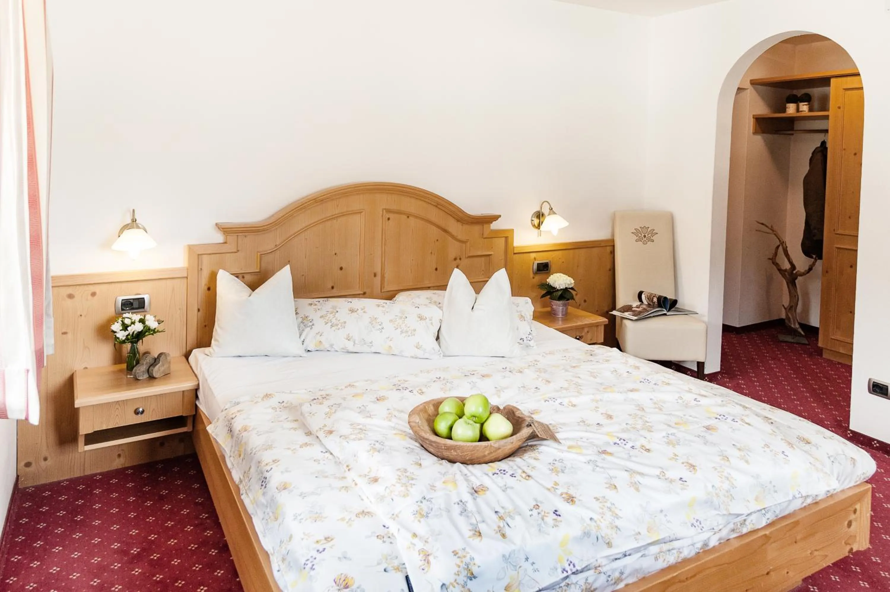 Bedroom, Bed in Active Hotel Sonne