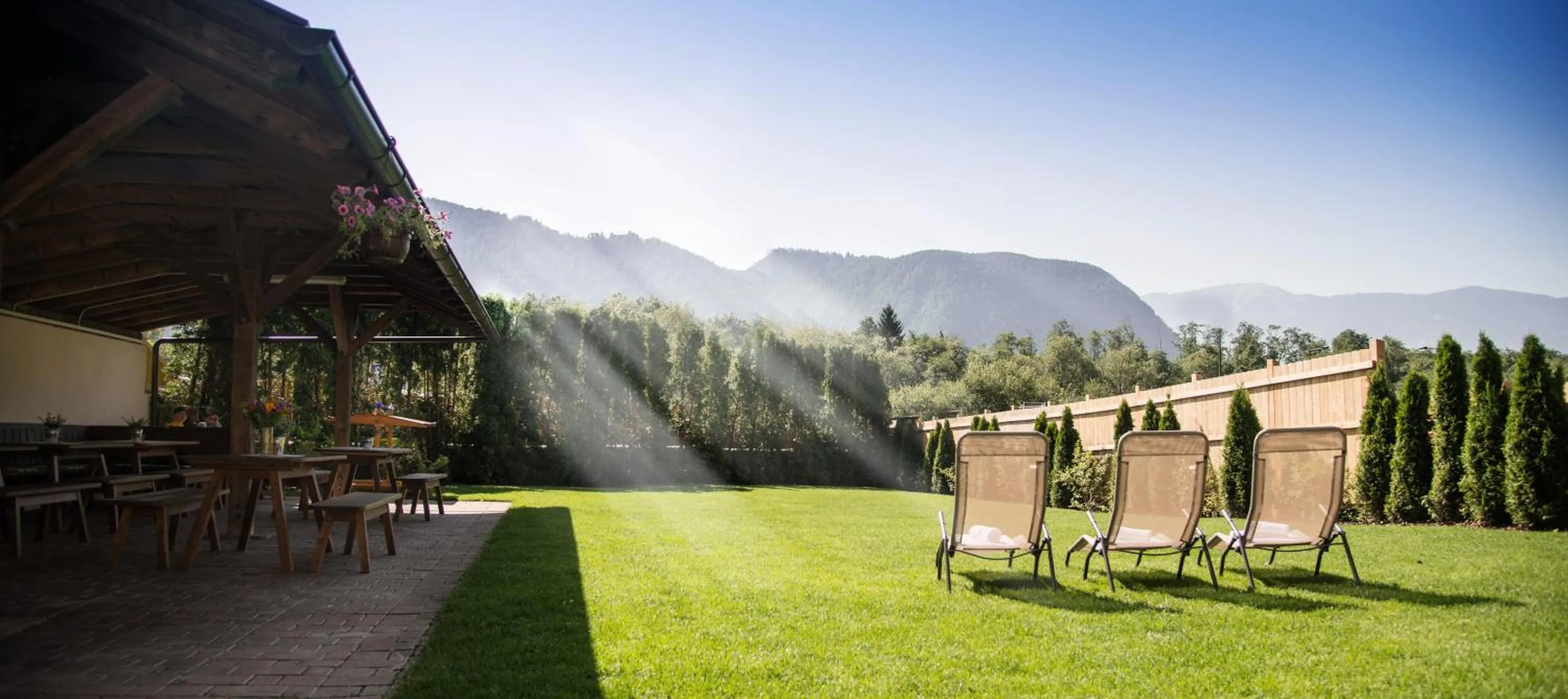 Garden in Active Hotel Sonne