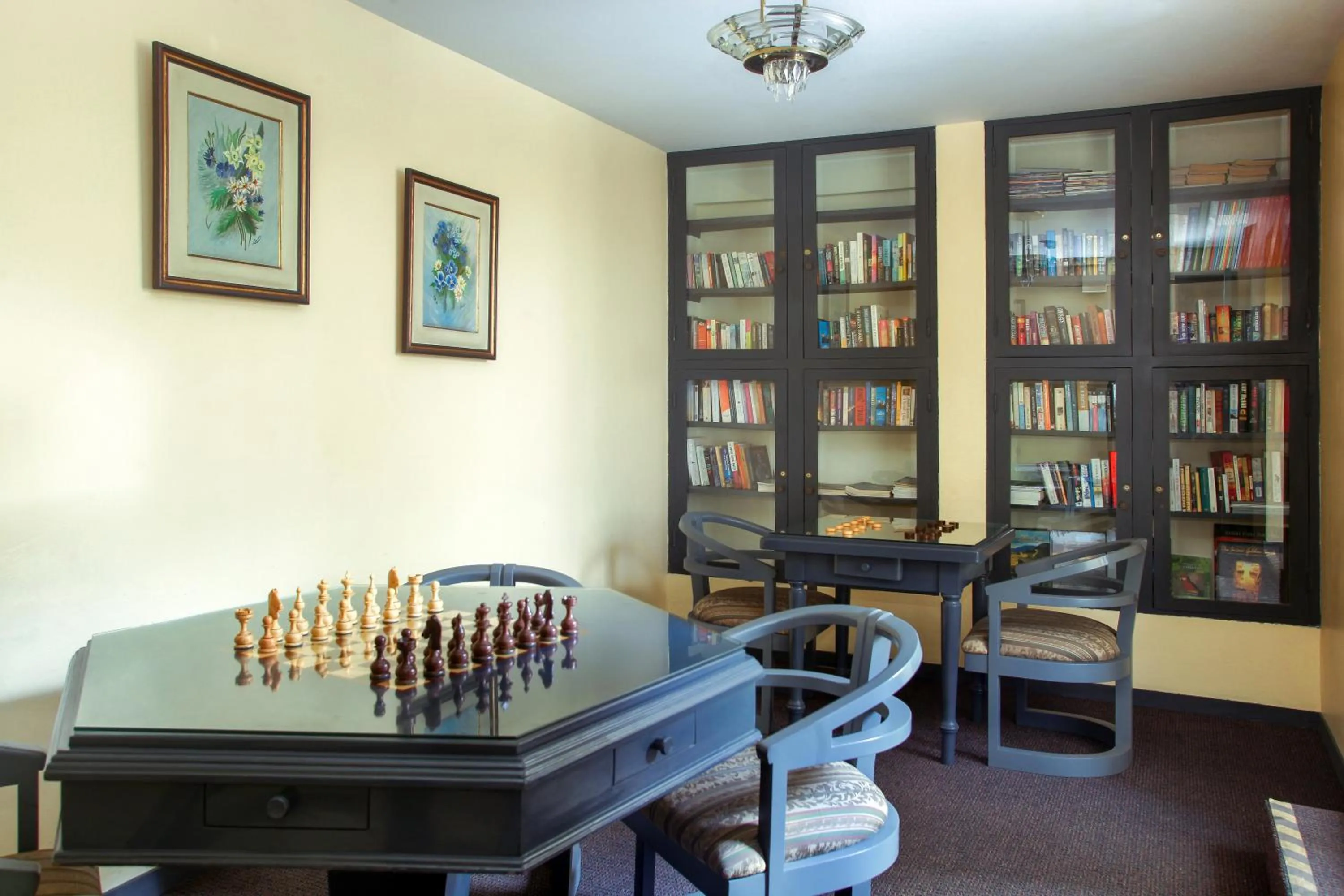 Library in Embajadores Hotel