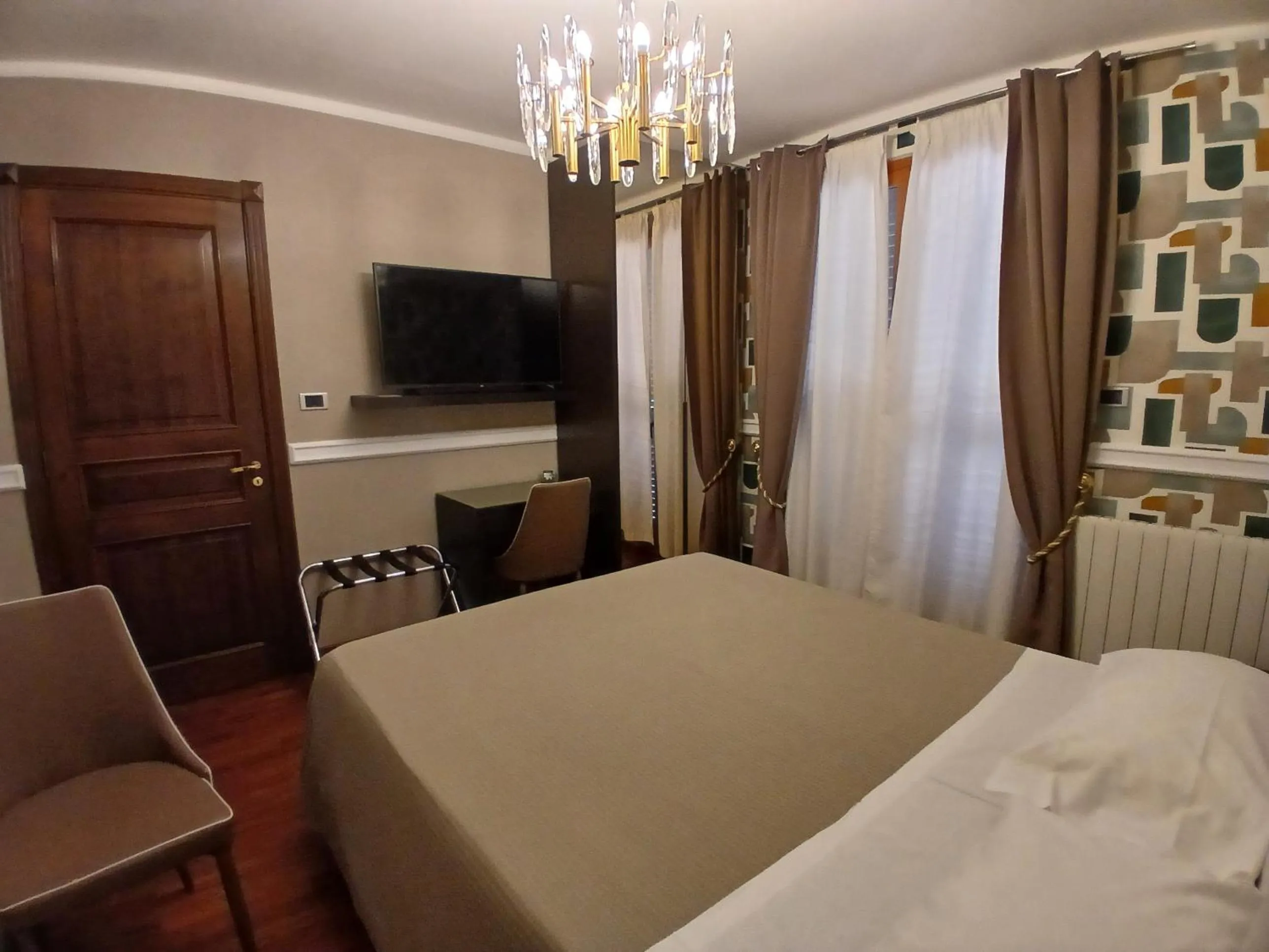 Bed in La Suite del Vulcano