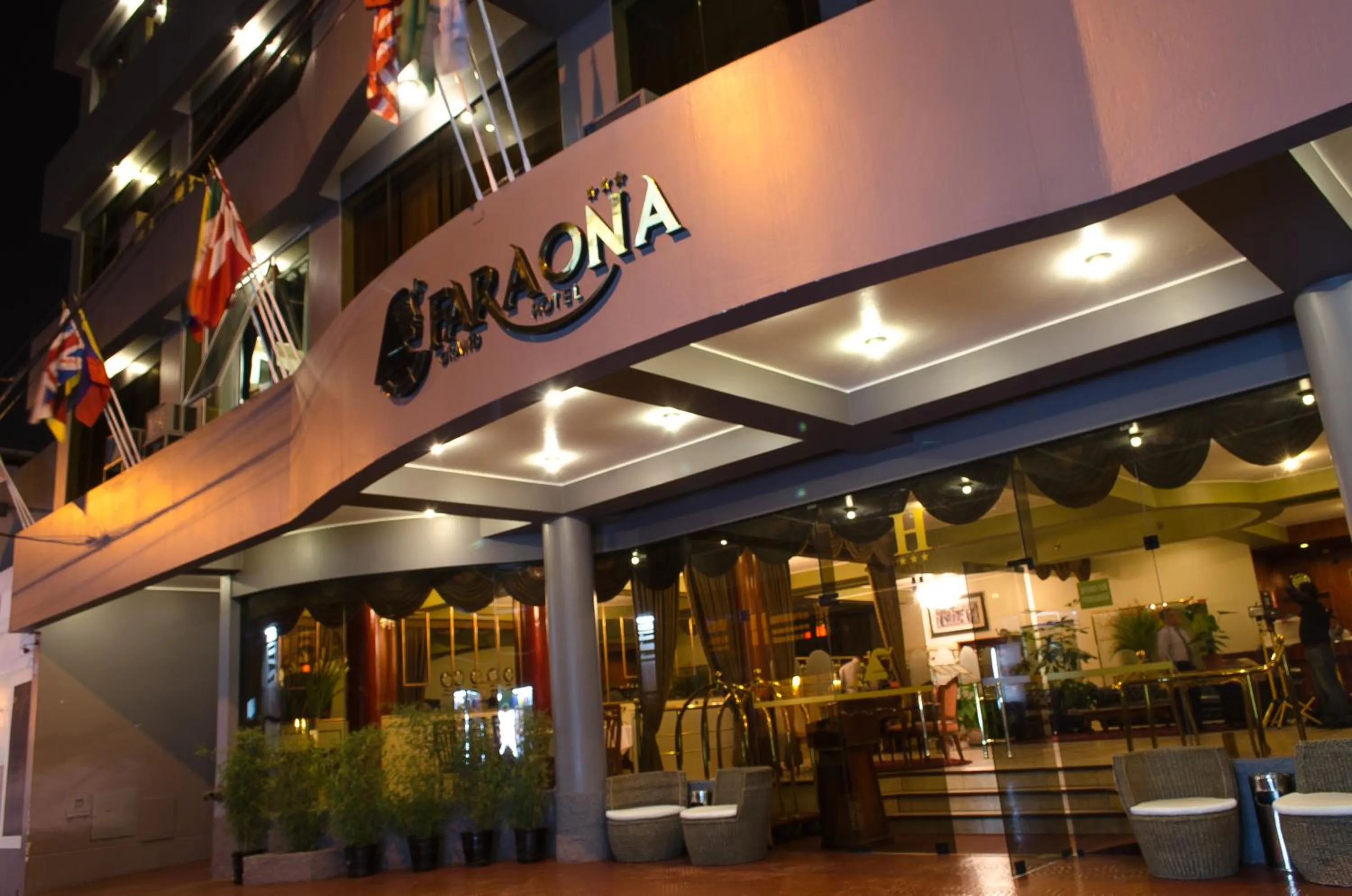 Facade/entrance in Faraona Grand Hotel