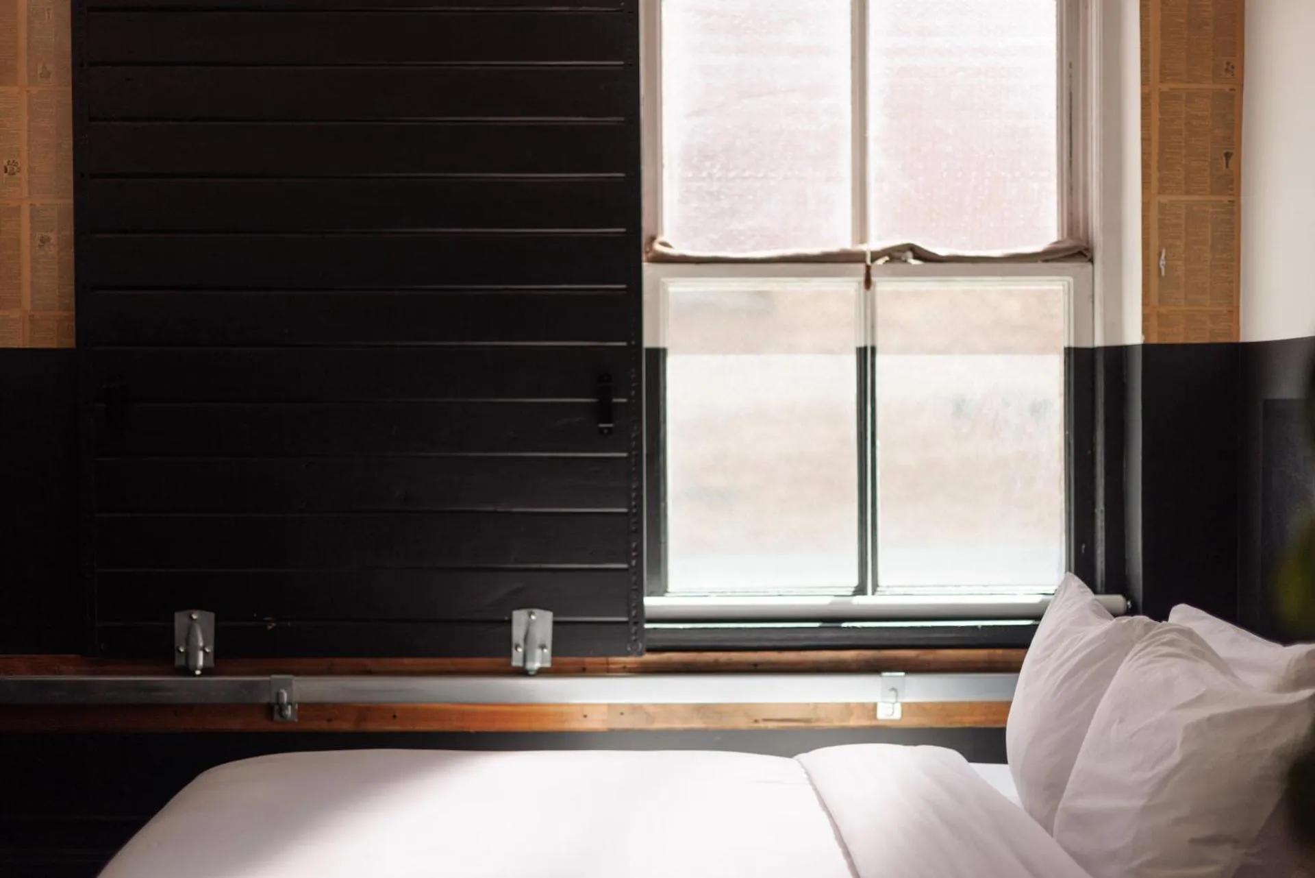 Bed in Ace Hotel Portland