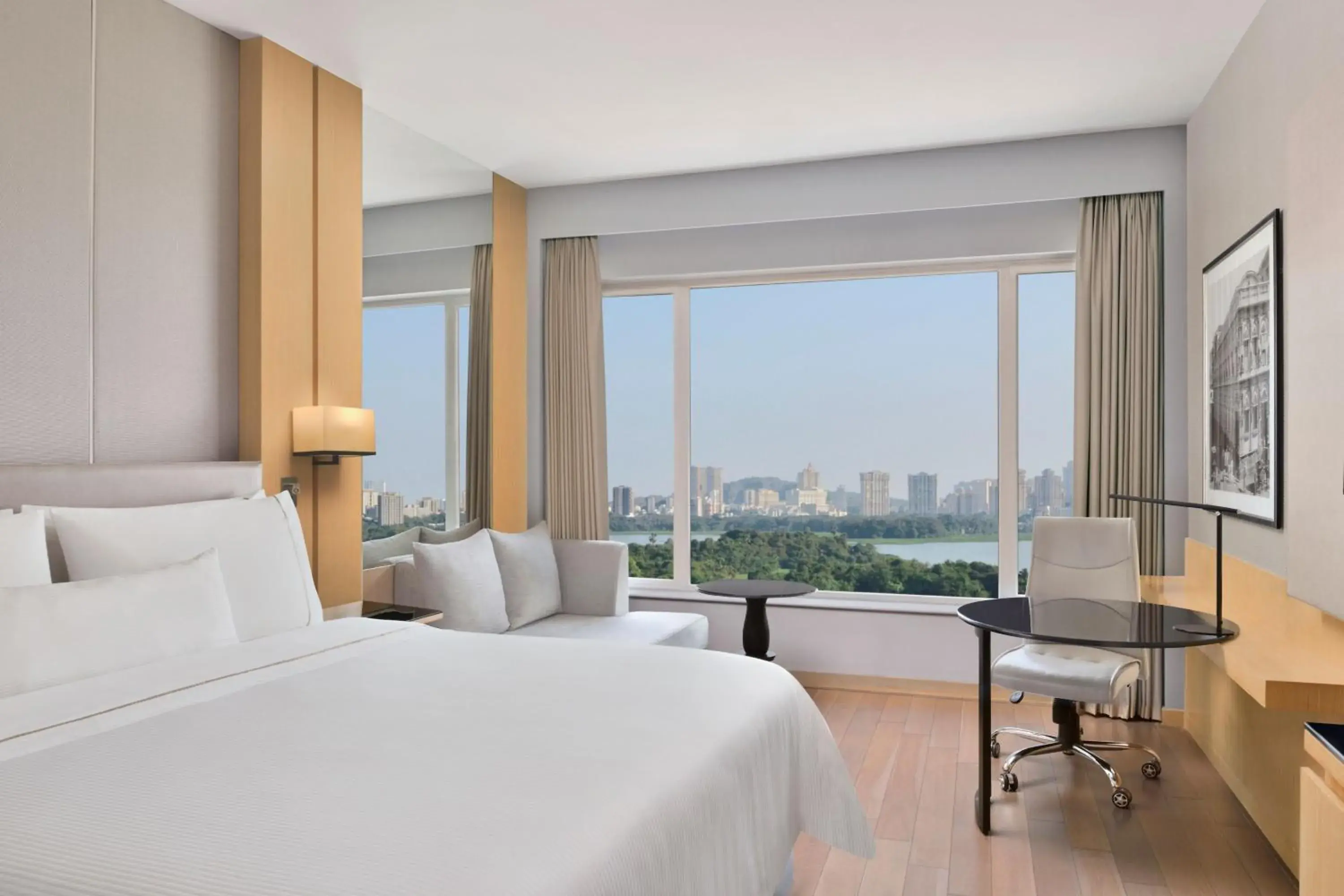 Guest Room 1 King - Lake view in The Westin Mumbai Powai Lake Guest Room 1 King - Lake view in The Westin Mumbai Powai Lake