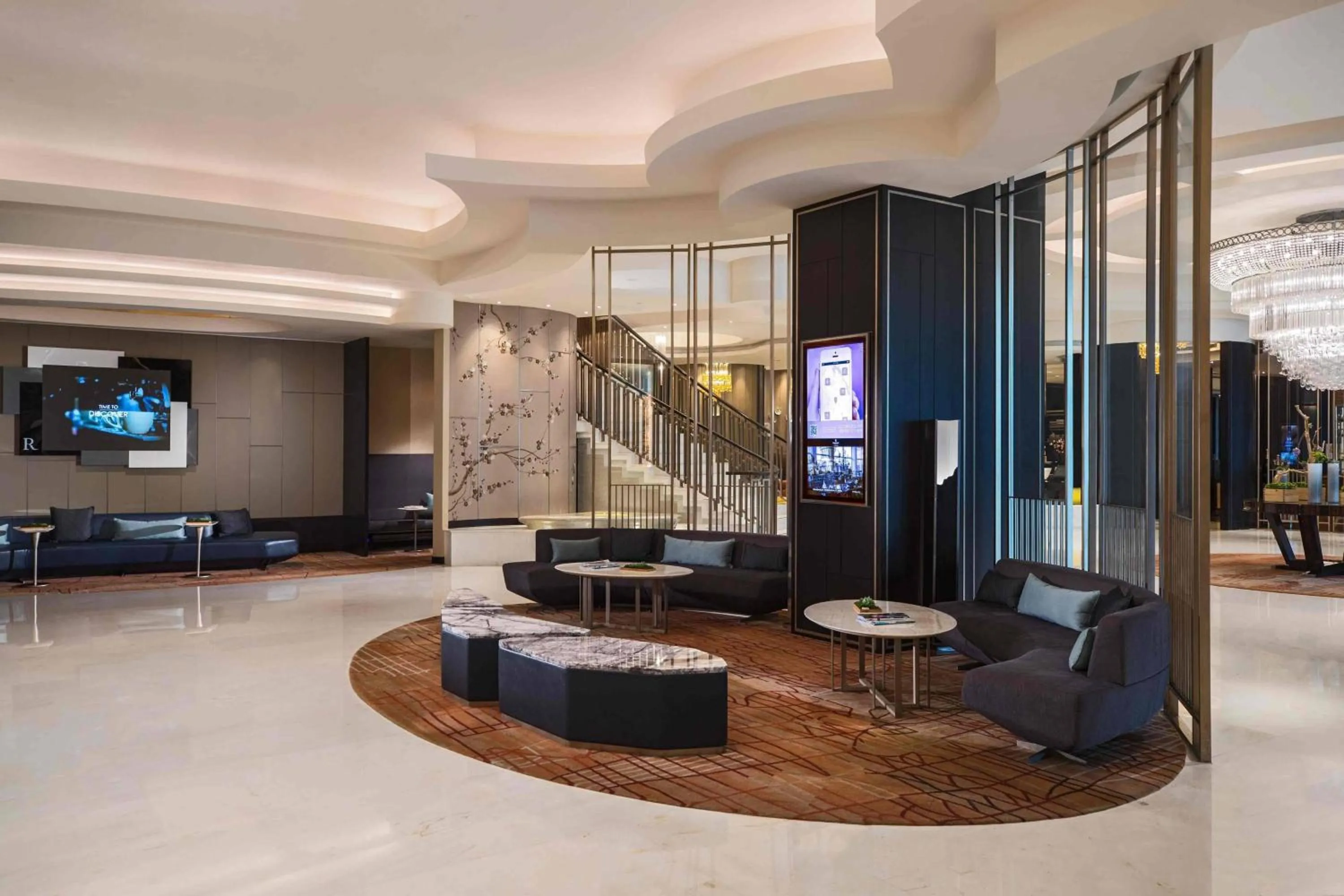 Lobby or reception in Renaissance Suzhou Hotel