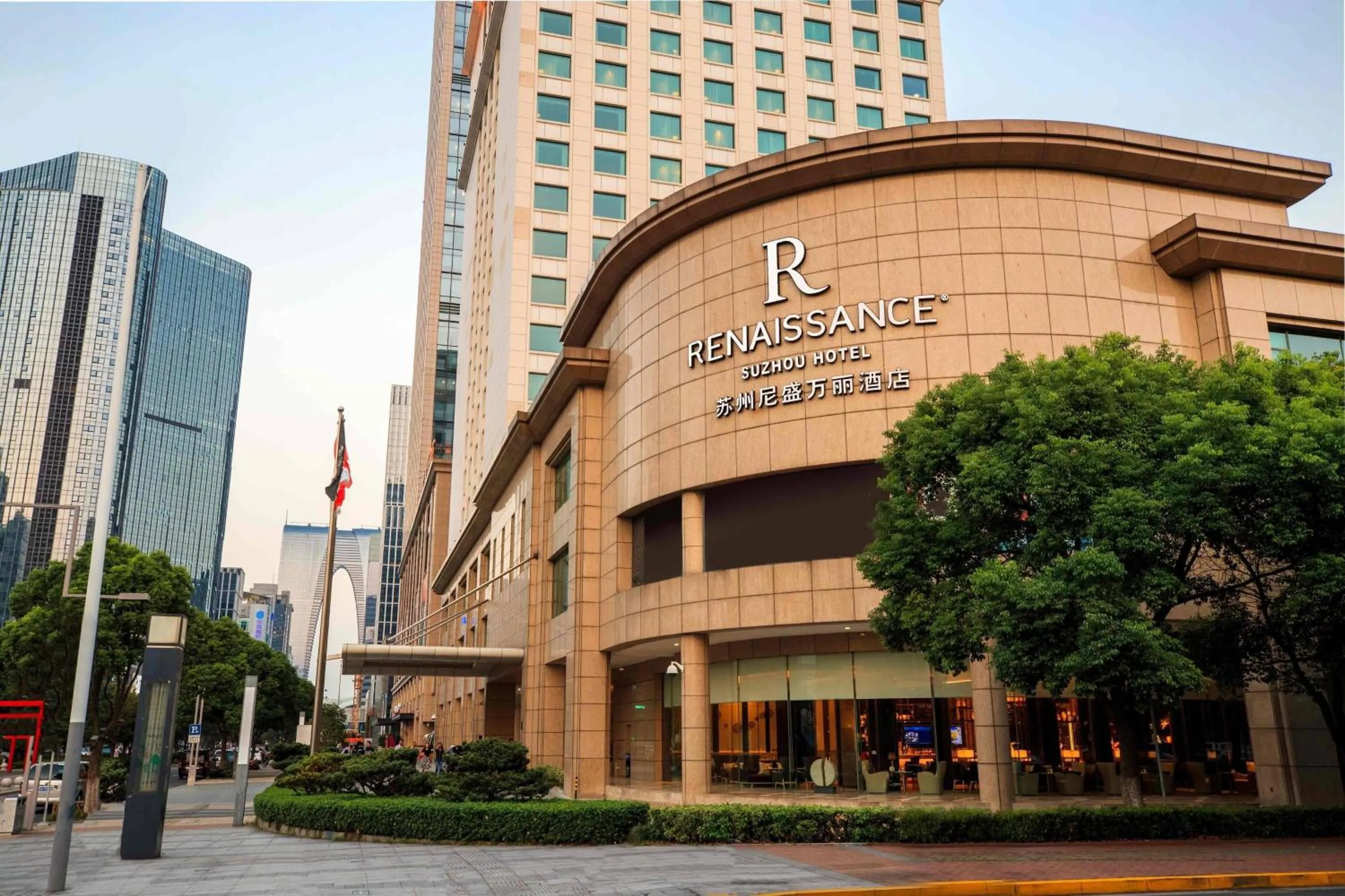 Property building in Renaissance Suzhou Hotel