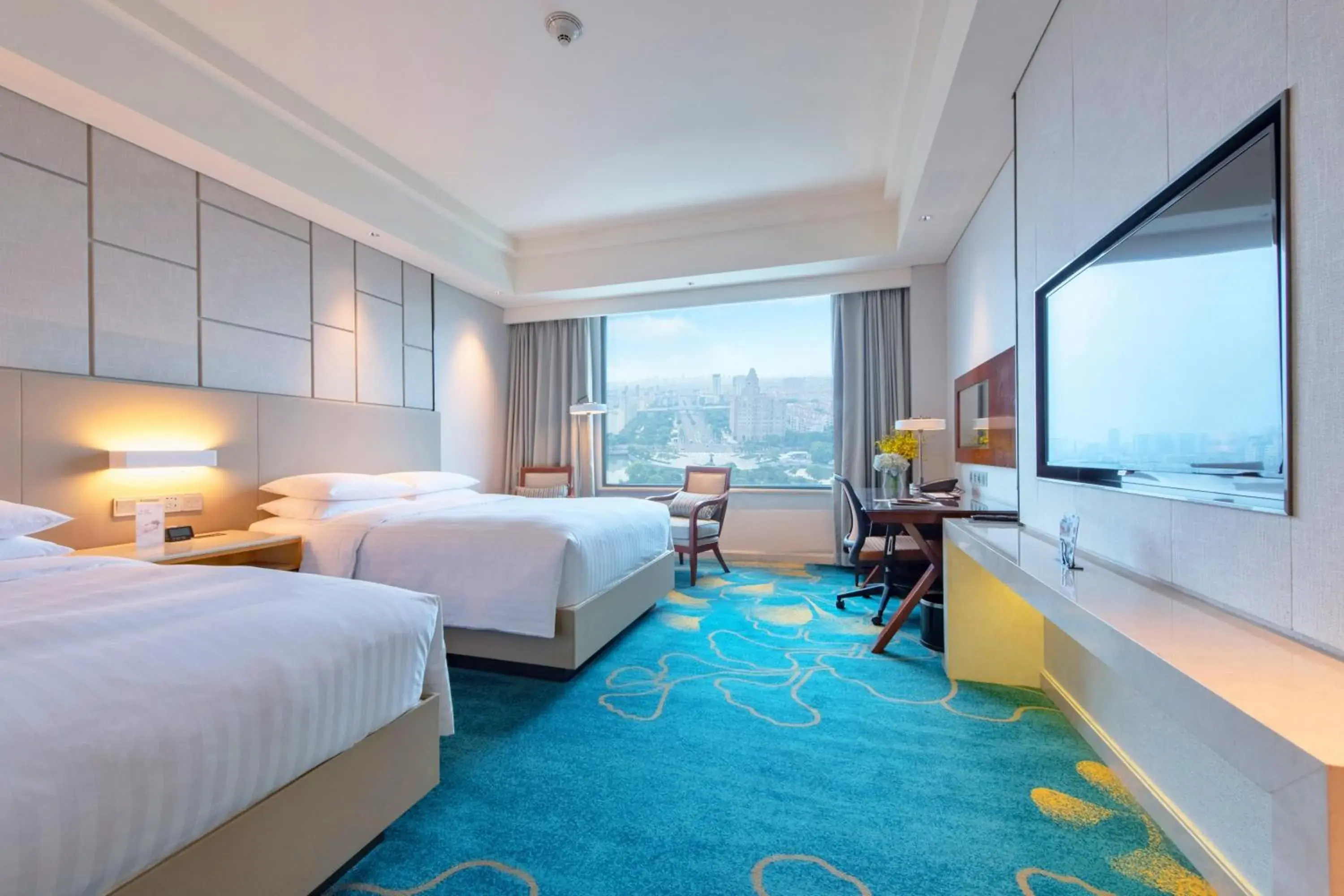 Elite Twin Room(with one air purifier) in Renaissance Suzhou Hotel Elite Twin Room(with one air purifier) in Renaissance Suzhou Hotel