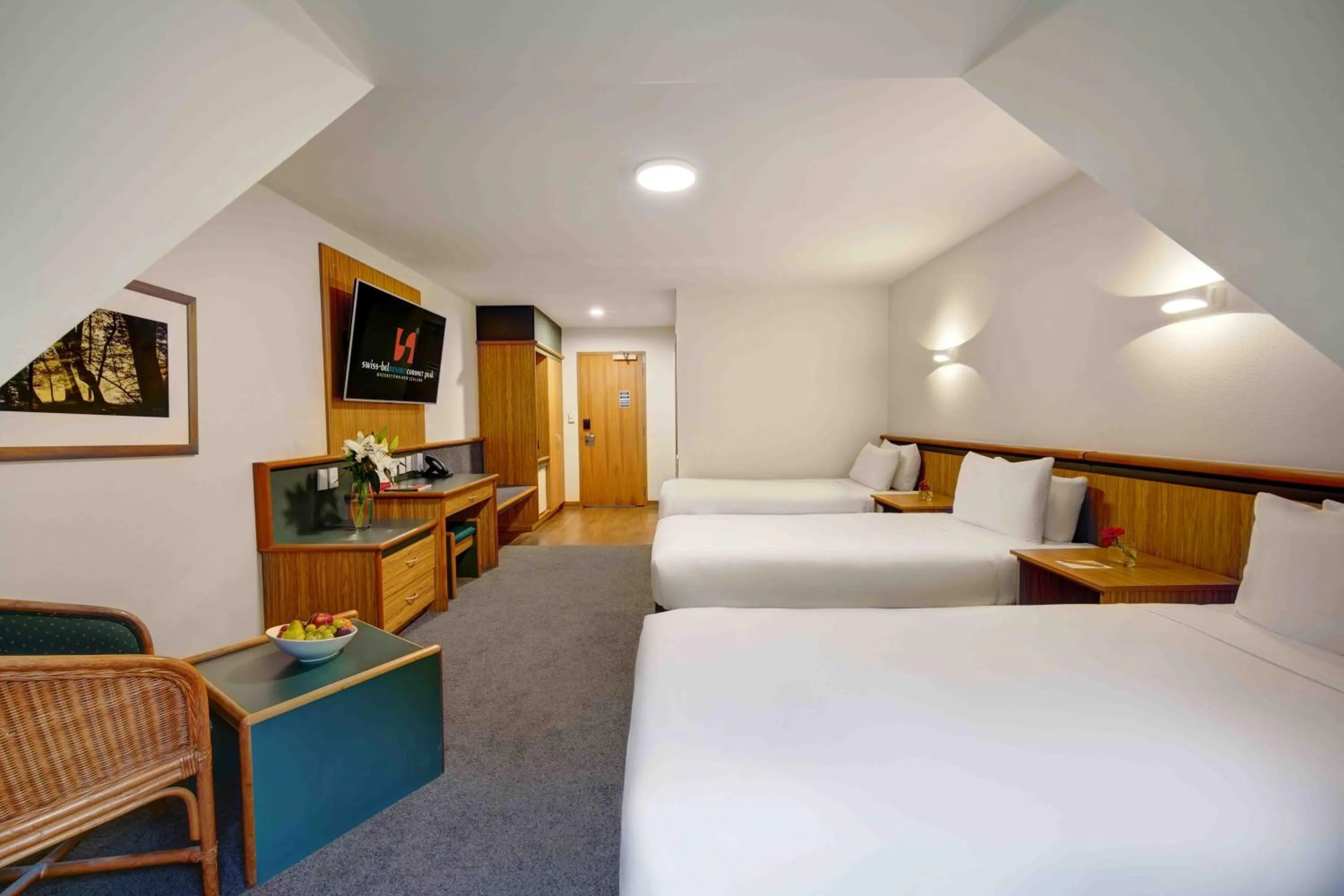 Bed in Swiss-Belresort Coronet Peak