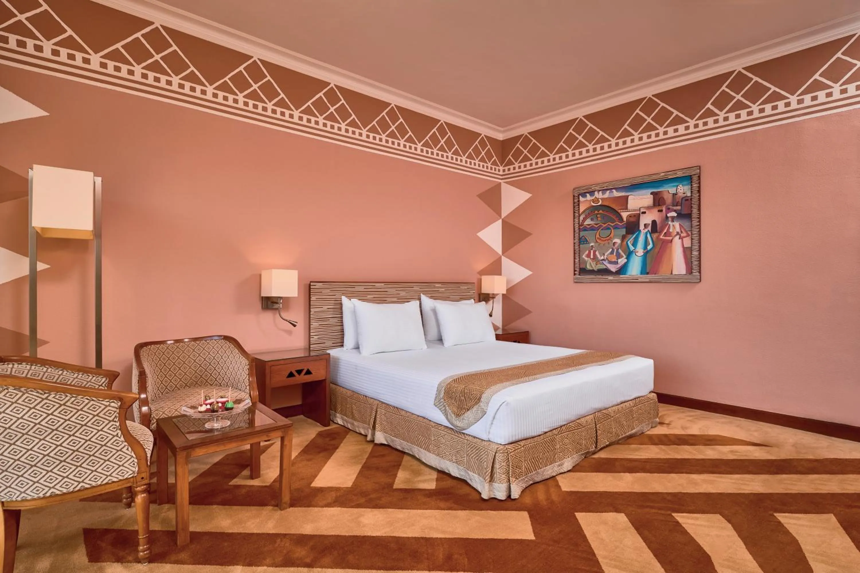 Photo of the whole room, Bed in Mövenpick Resort Aswan