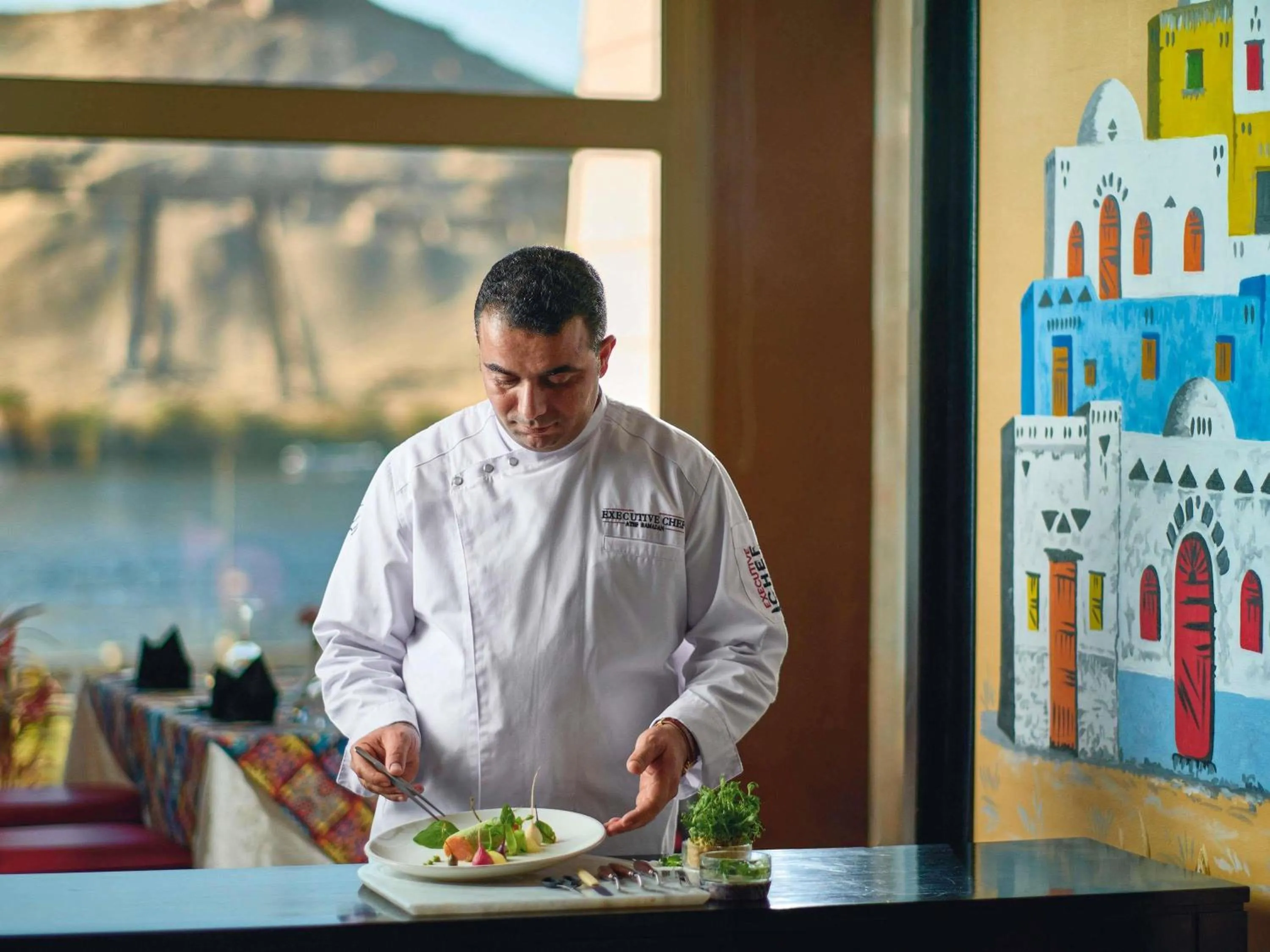 Breakfast in Mövenpick Resort Aswan