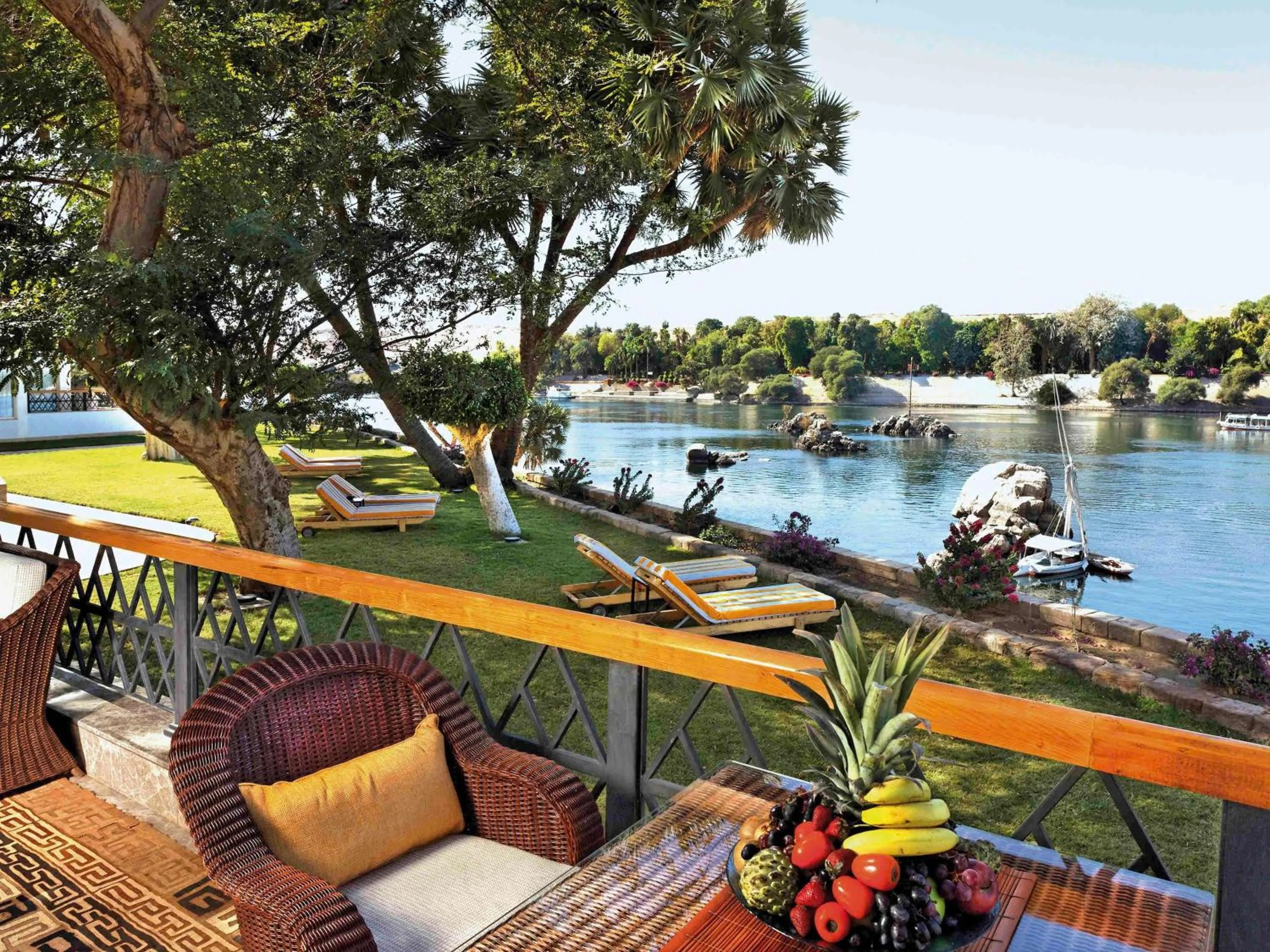 Breakfast in Mövenpick Resort Aswan