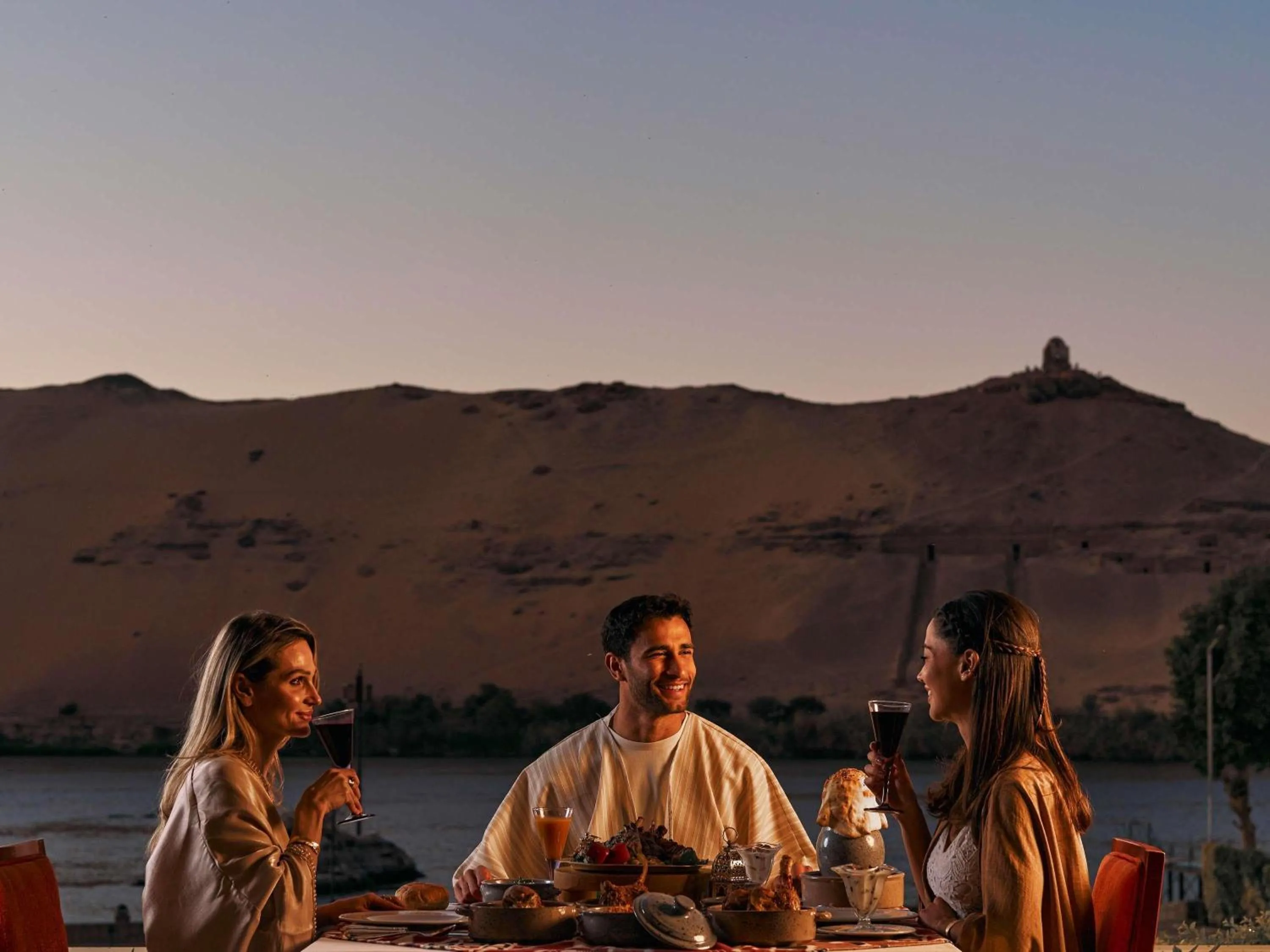 Restaurant/places to eat in Mövenpick Resort Aswan