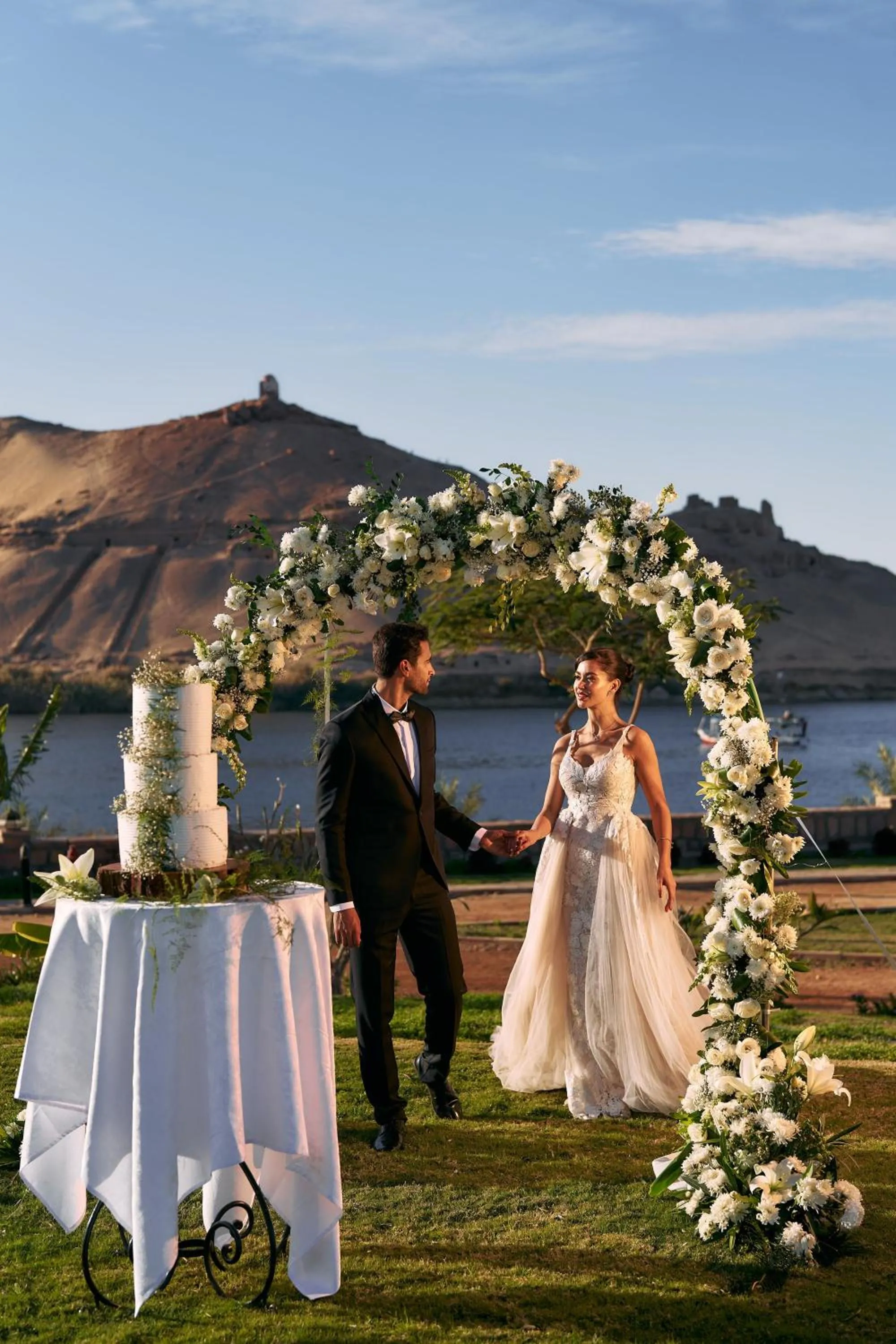 wedding in Mövenpick Resort Aswan