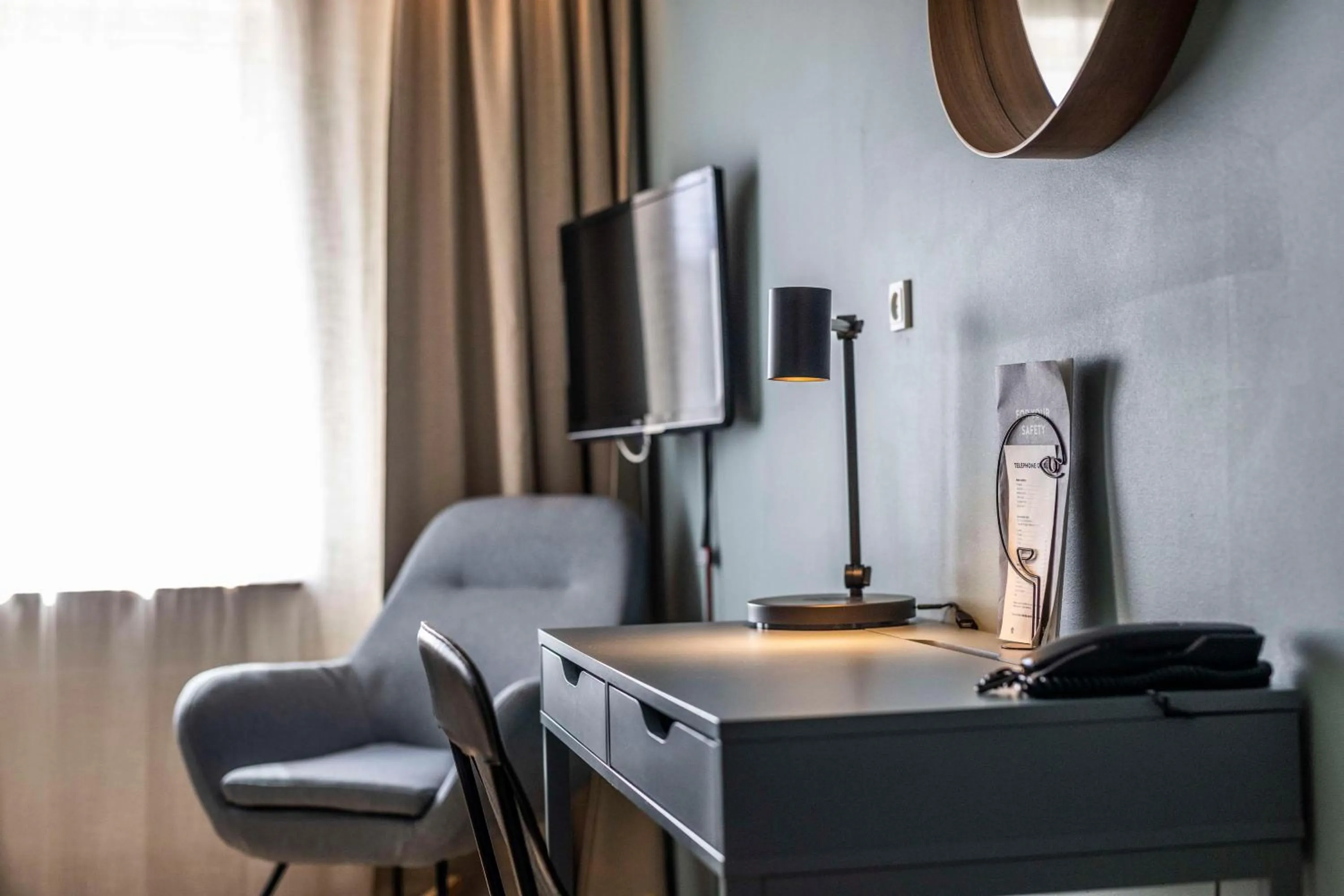 Bedroom in Scandic Ringsted