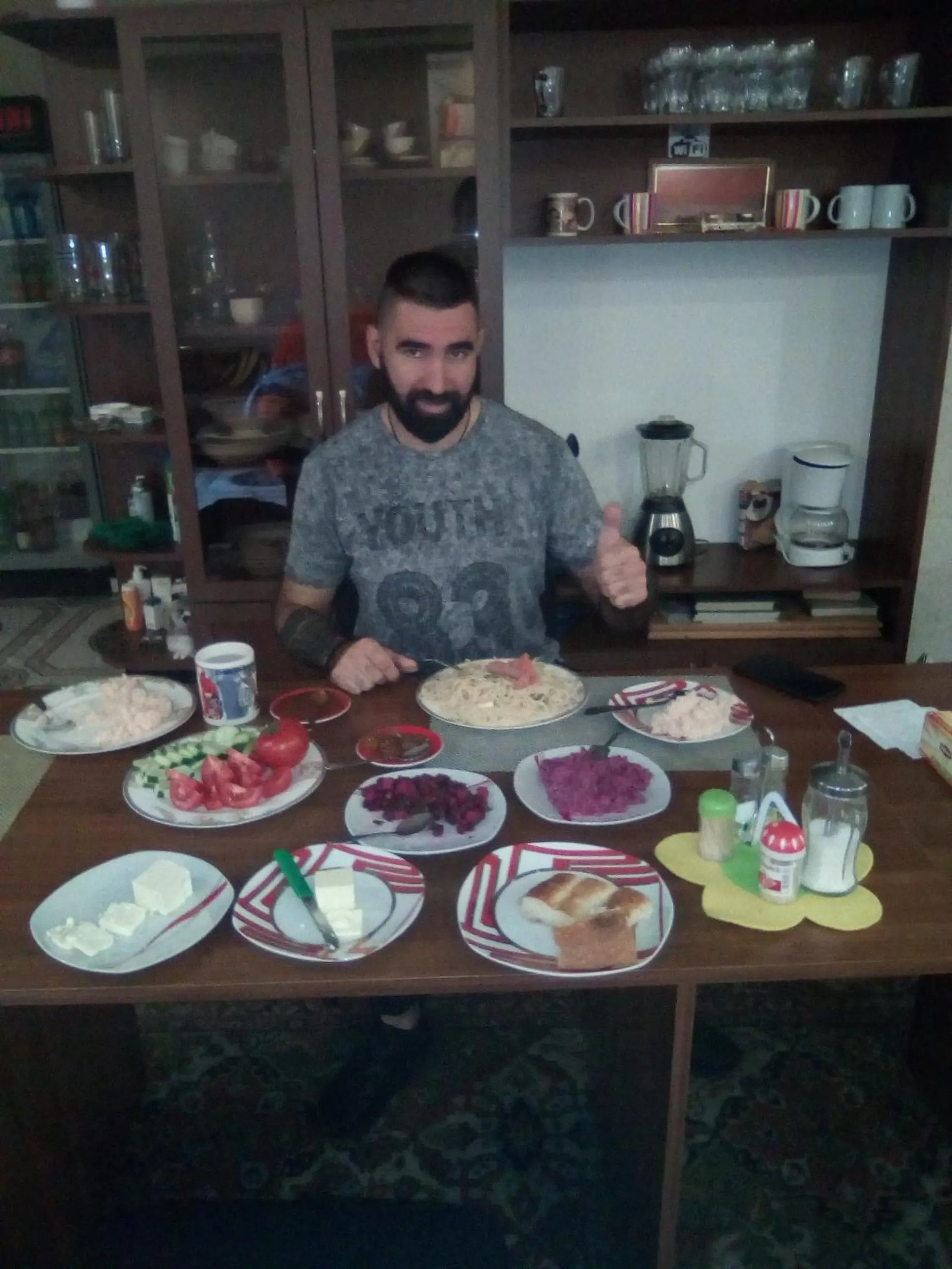 Food and drinks in Komitas Avenue Guest House