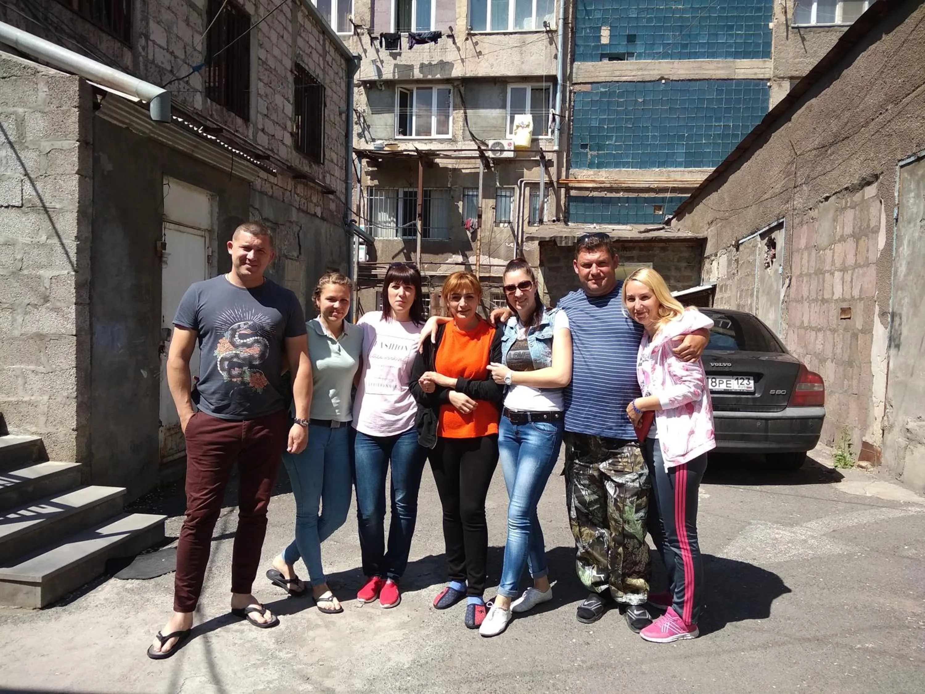 Facade/entrance in Komitas Avenue Guest House