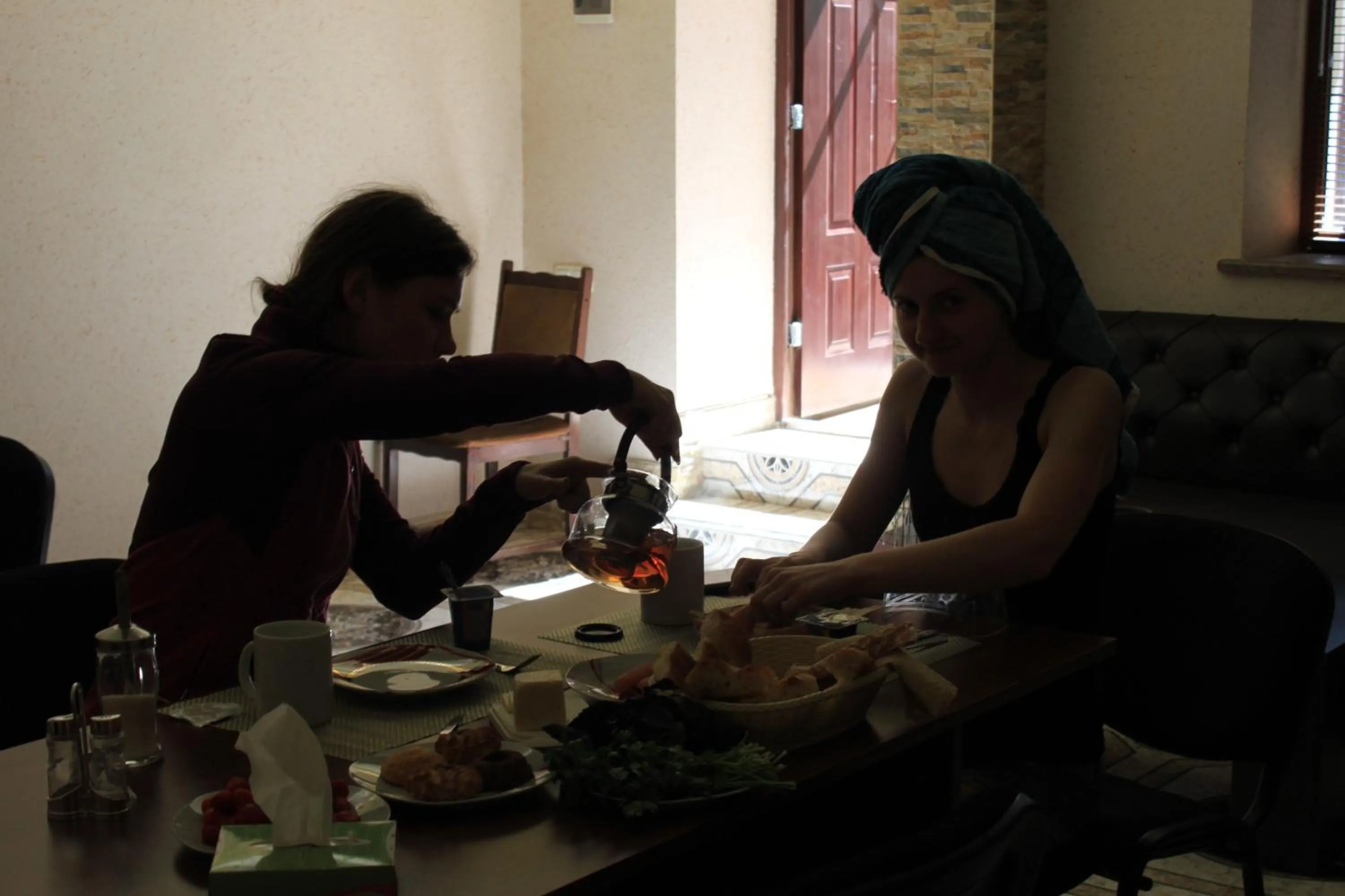 Kitchen or kitchenette in Komitas Avenue Guest House