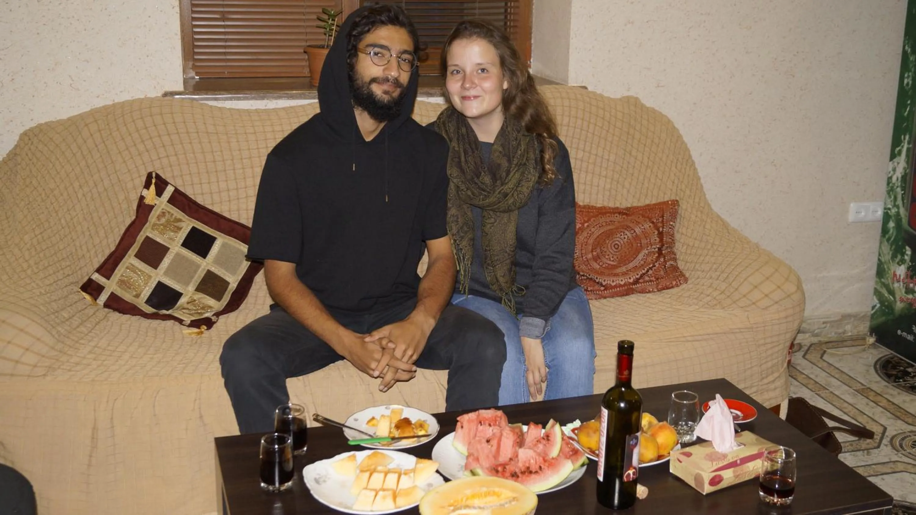 Communal lounge/ TV room in Komitas Avenue Guest House