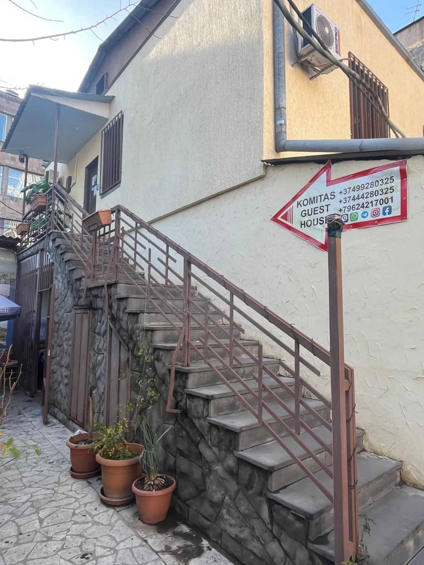 Property building in Komitas Avenue Guest House