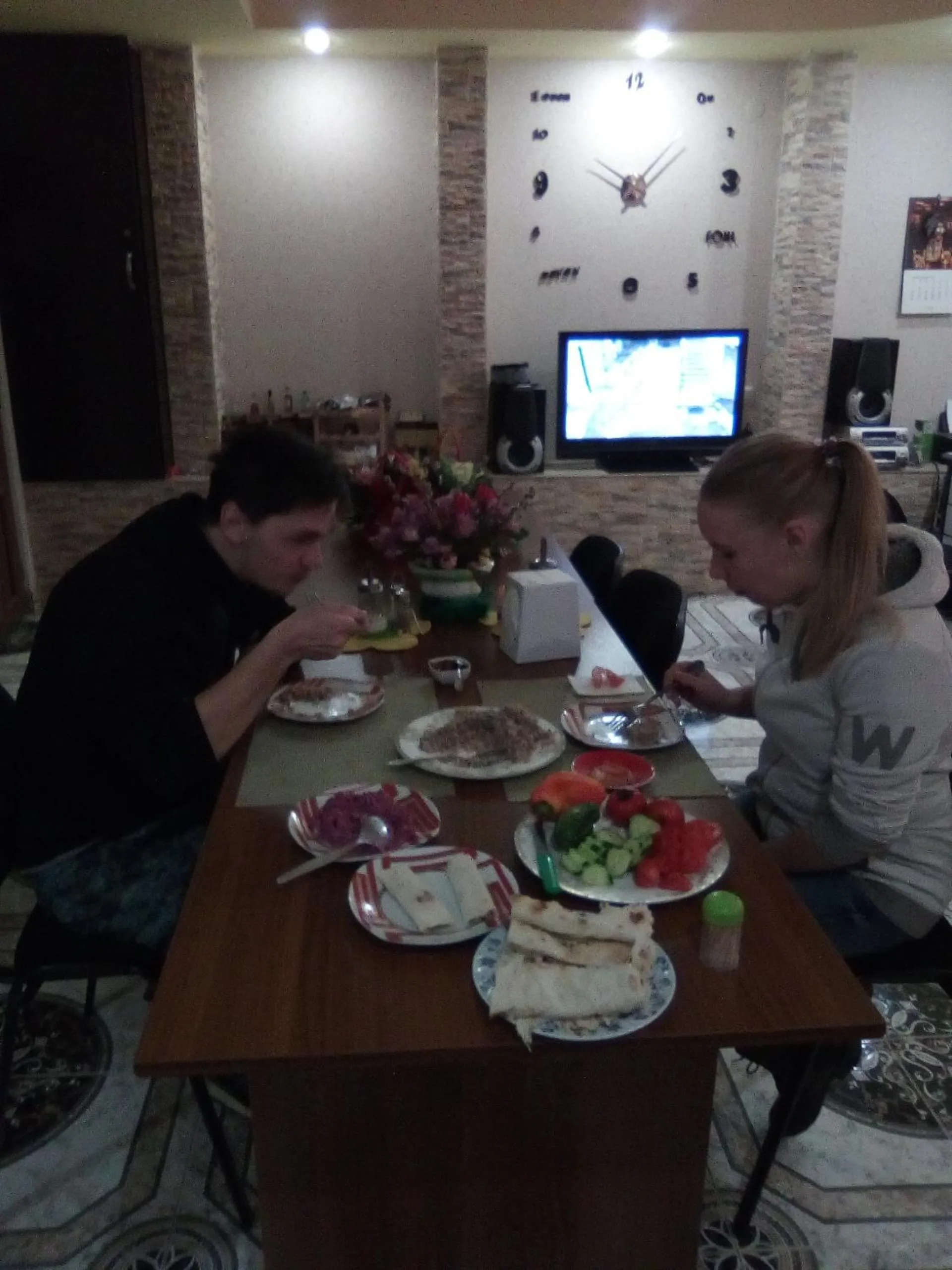 Lunch in Komitas Avenue Guest House