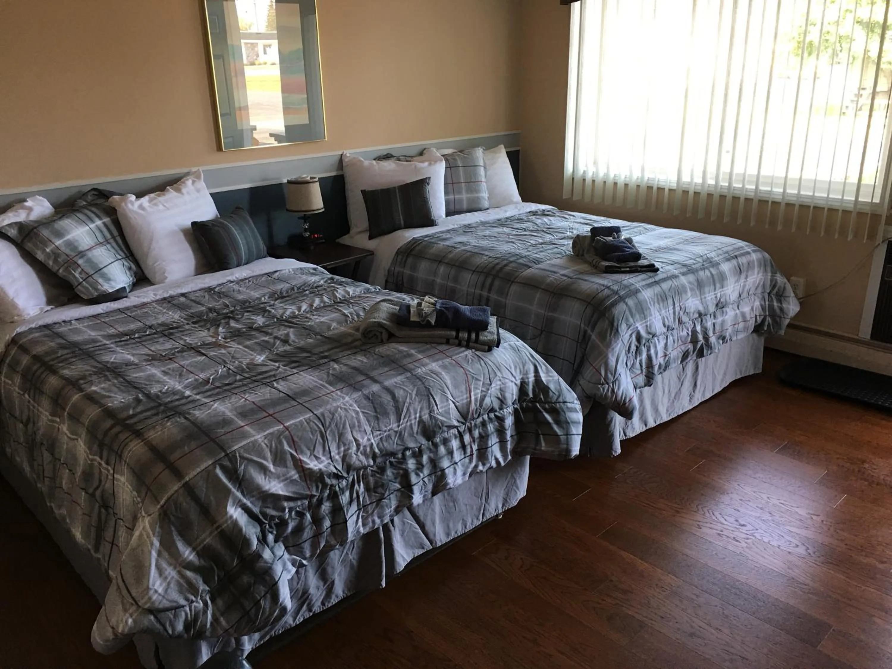 Bed in Big Bear Lodge