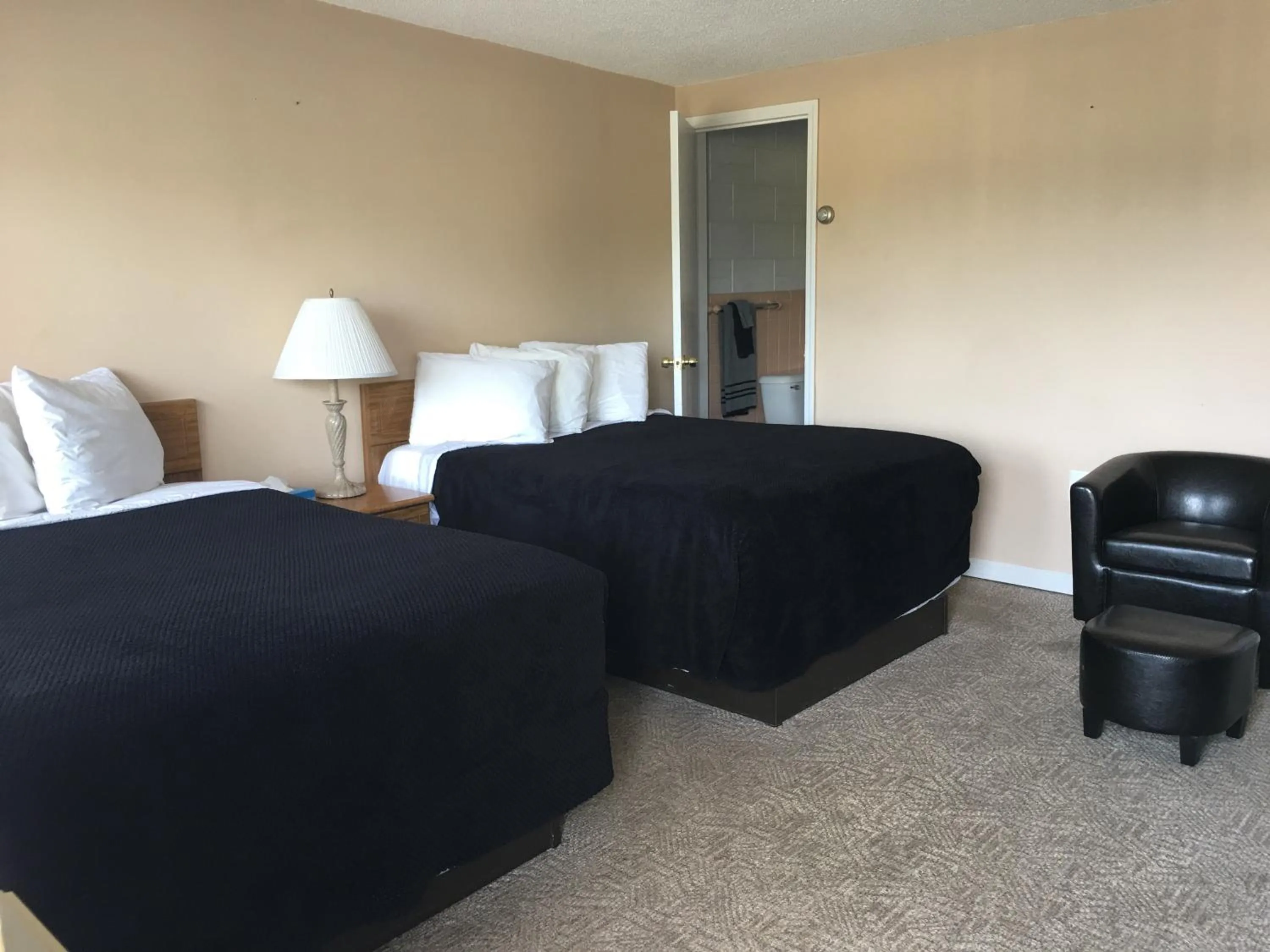 Bed in Big Bear Lodge